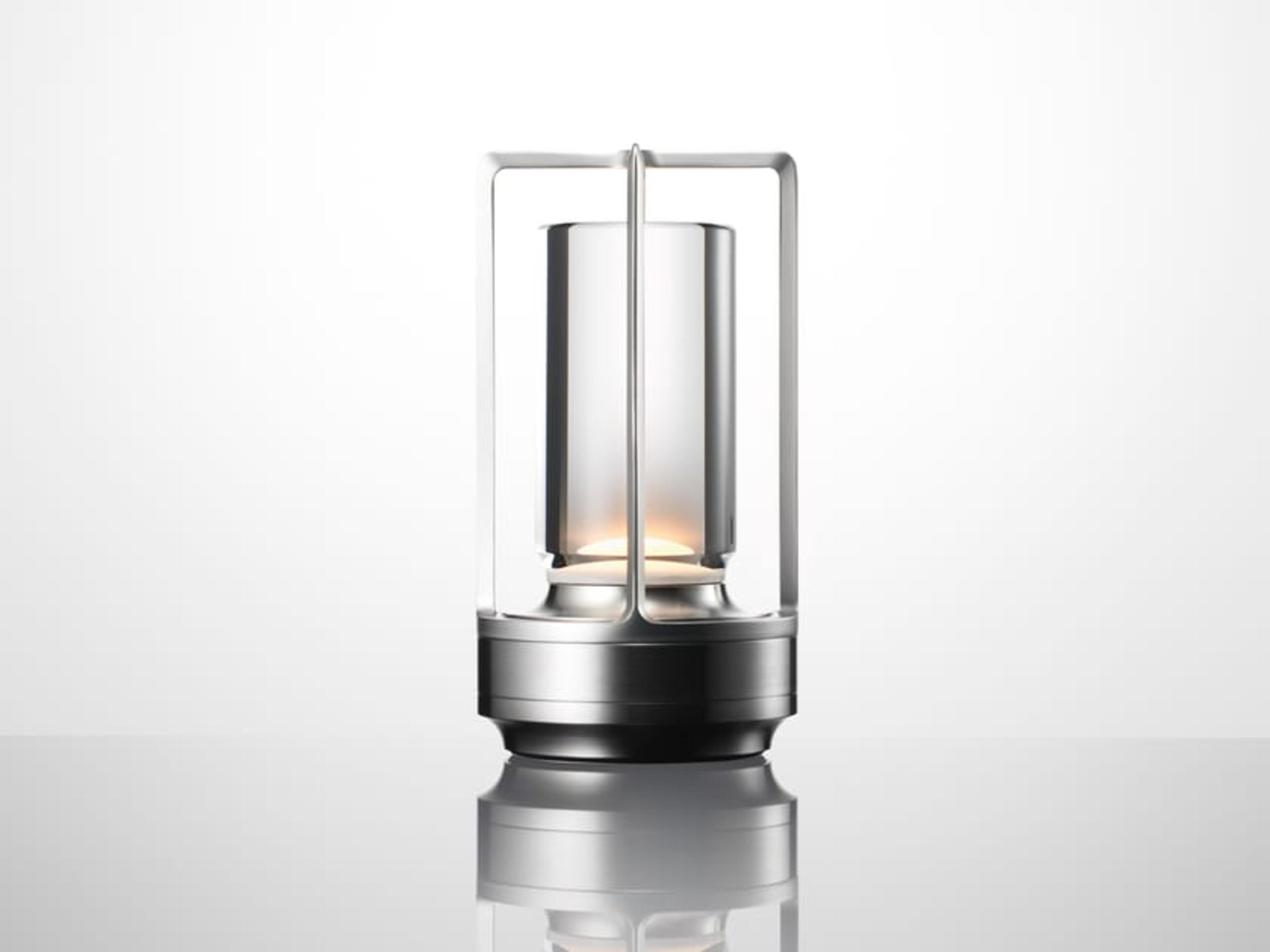 Crystal Touch LED Table Lamp  Rechargeable Ambient Light For Home Dining  Camping 4