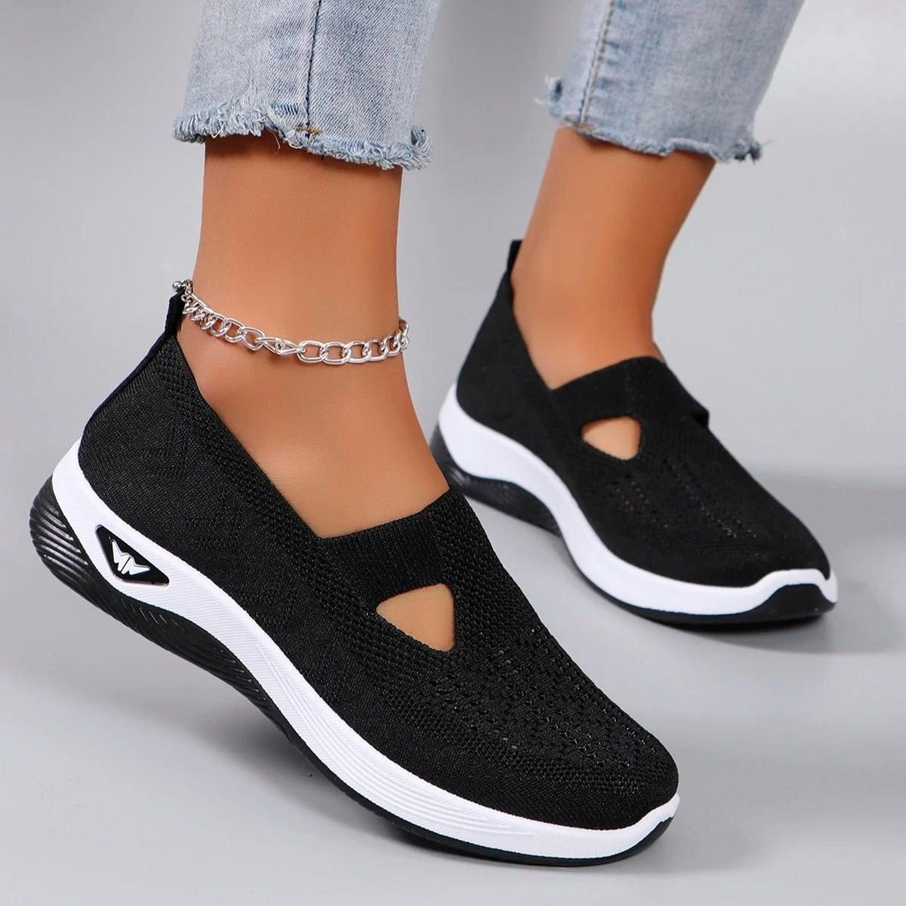 Spring Breeze Womens Lightweight Breathable NonSlip Casual Sneakers 2
