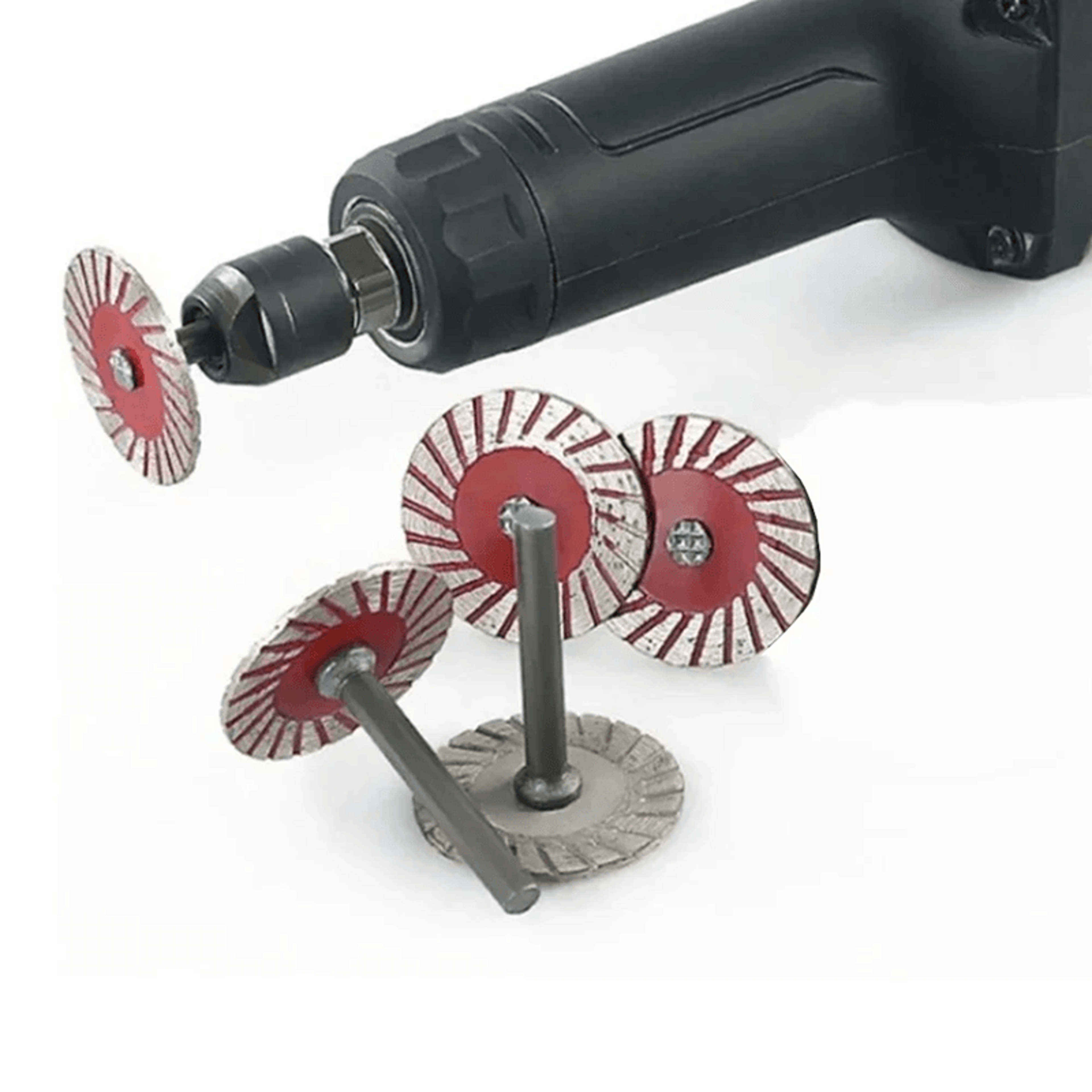 40mm Circular Saw Cutting Disc Set  6mm Shank Grinding Wheels For Wood Metal  Stone 0