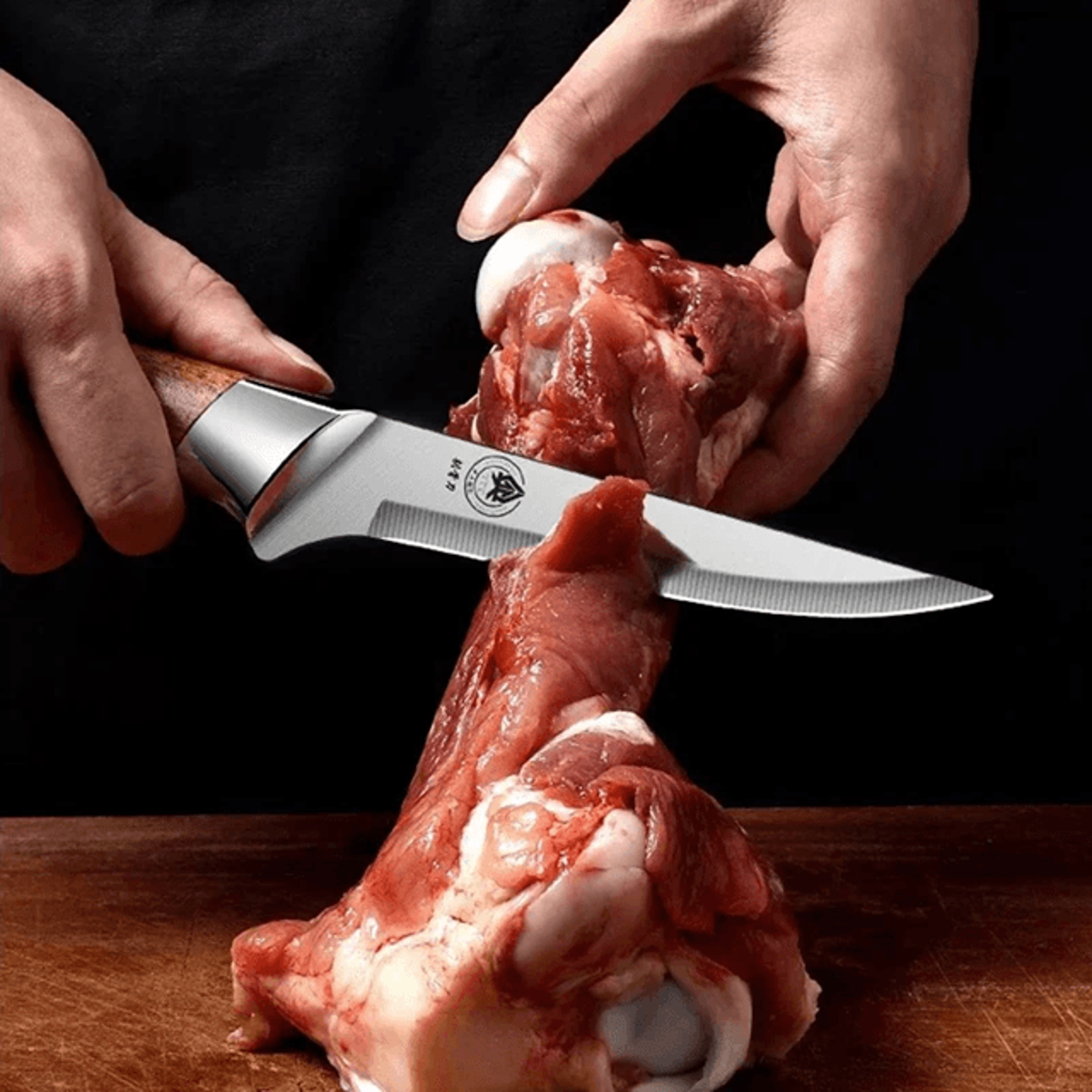 Japanese High Carbon Multi Purpose Cleaver Butcher BBQ And Chef Knife In One 0