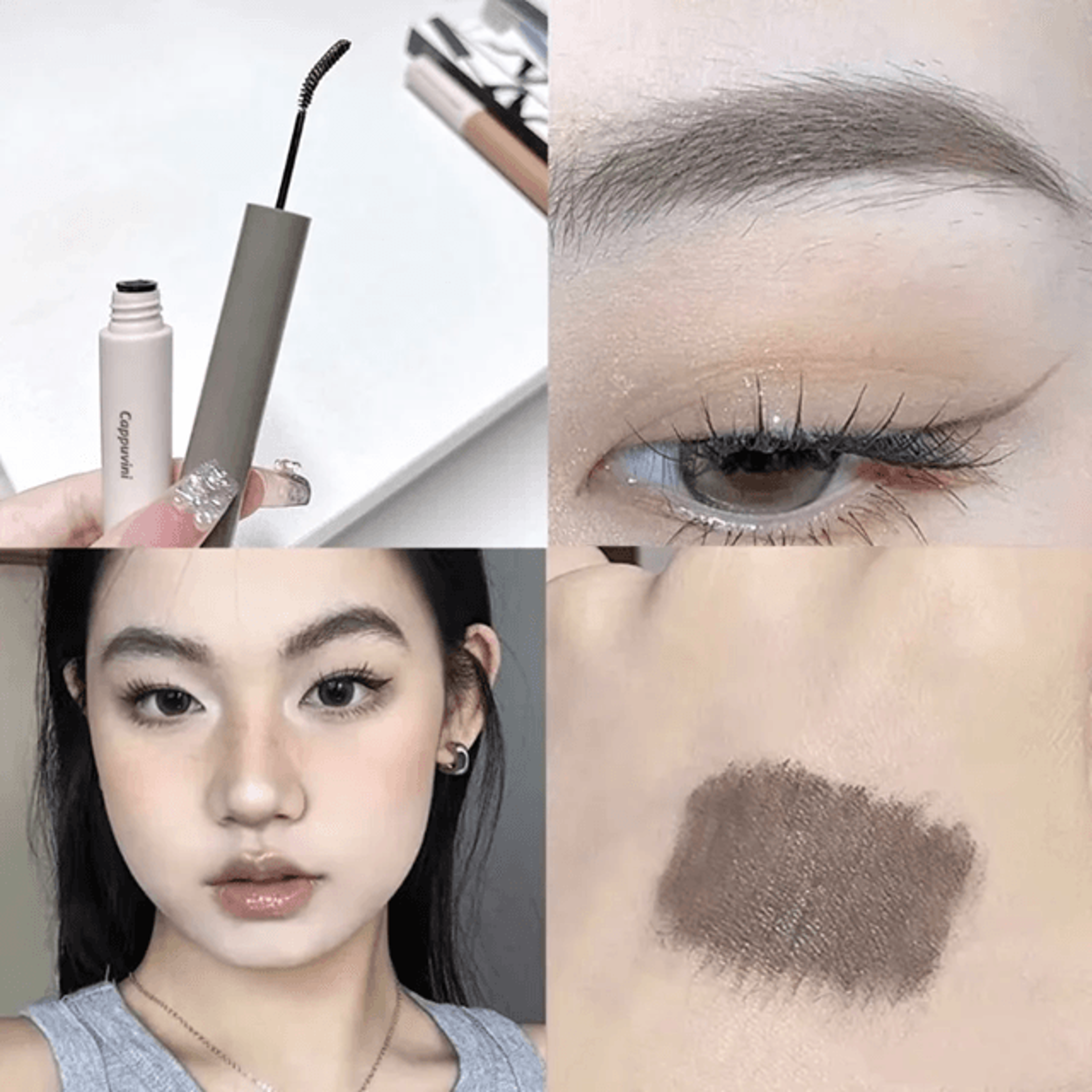 Waterproof Eyebrow Tint Gel Set Long Lasting Natural Brow Dye 2