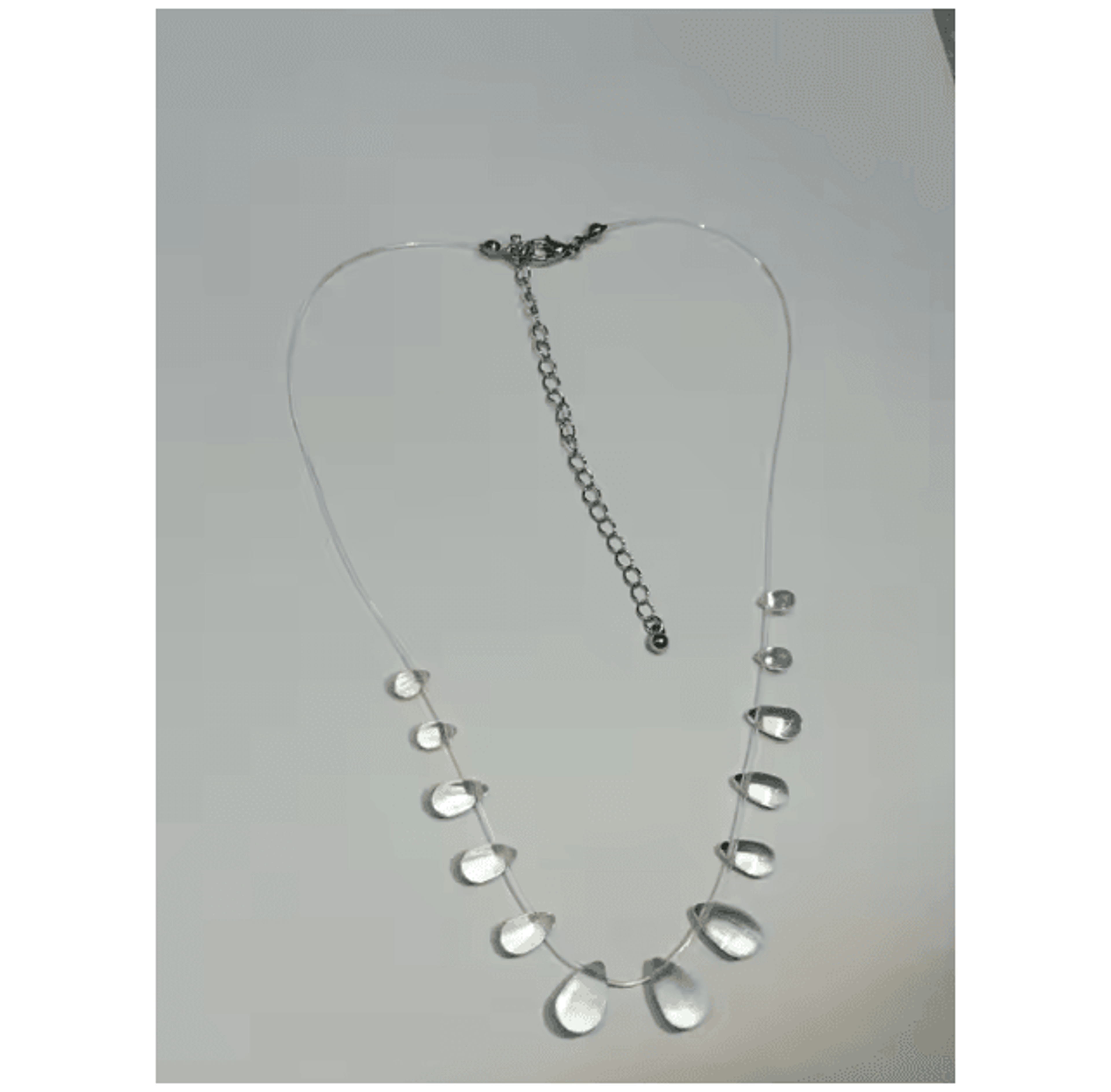 Handmade Crystal Necklace And Earrings Set  Elegant Wedding Jewelry For Women And Girls 1