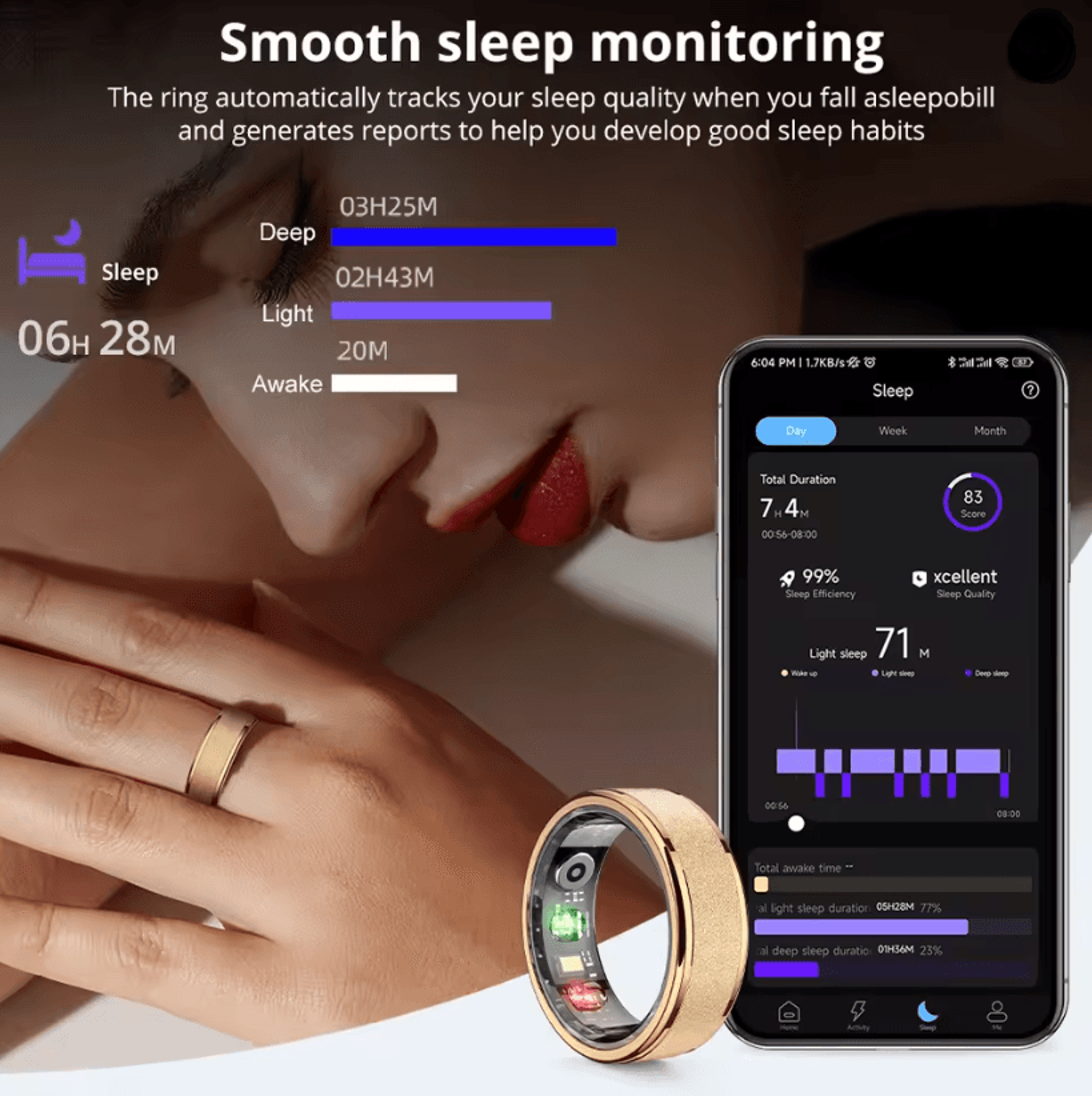 COLMI R10 Smart Ring With Health Tracking And Sleep Monitor 2