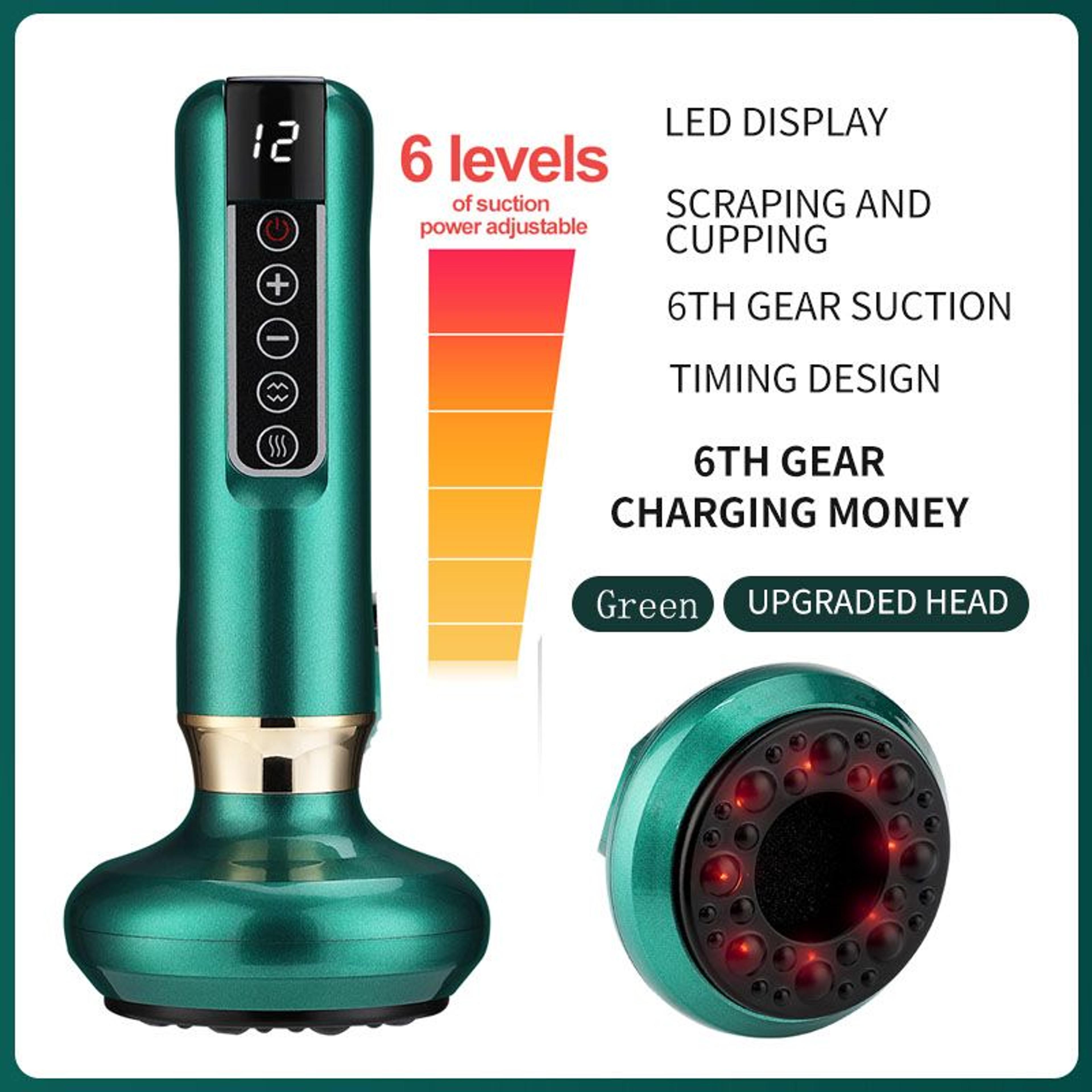 Electric Cupping Therapy Massager With Infrared Heat And Anti Cellulite Suction 4