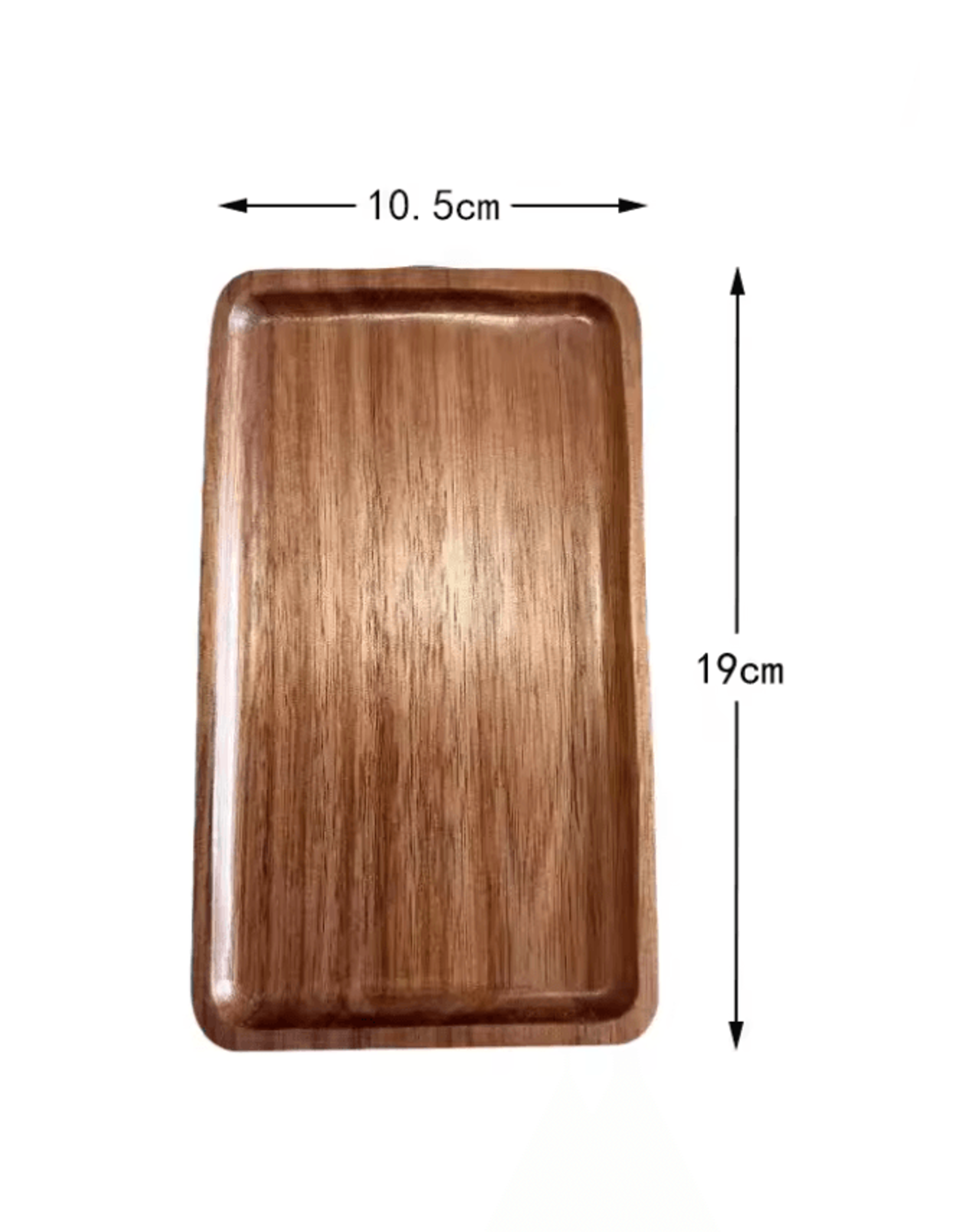 Japanese Style Wooden Food Tray For Snacks Dessert Tea Or Bread 3