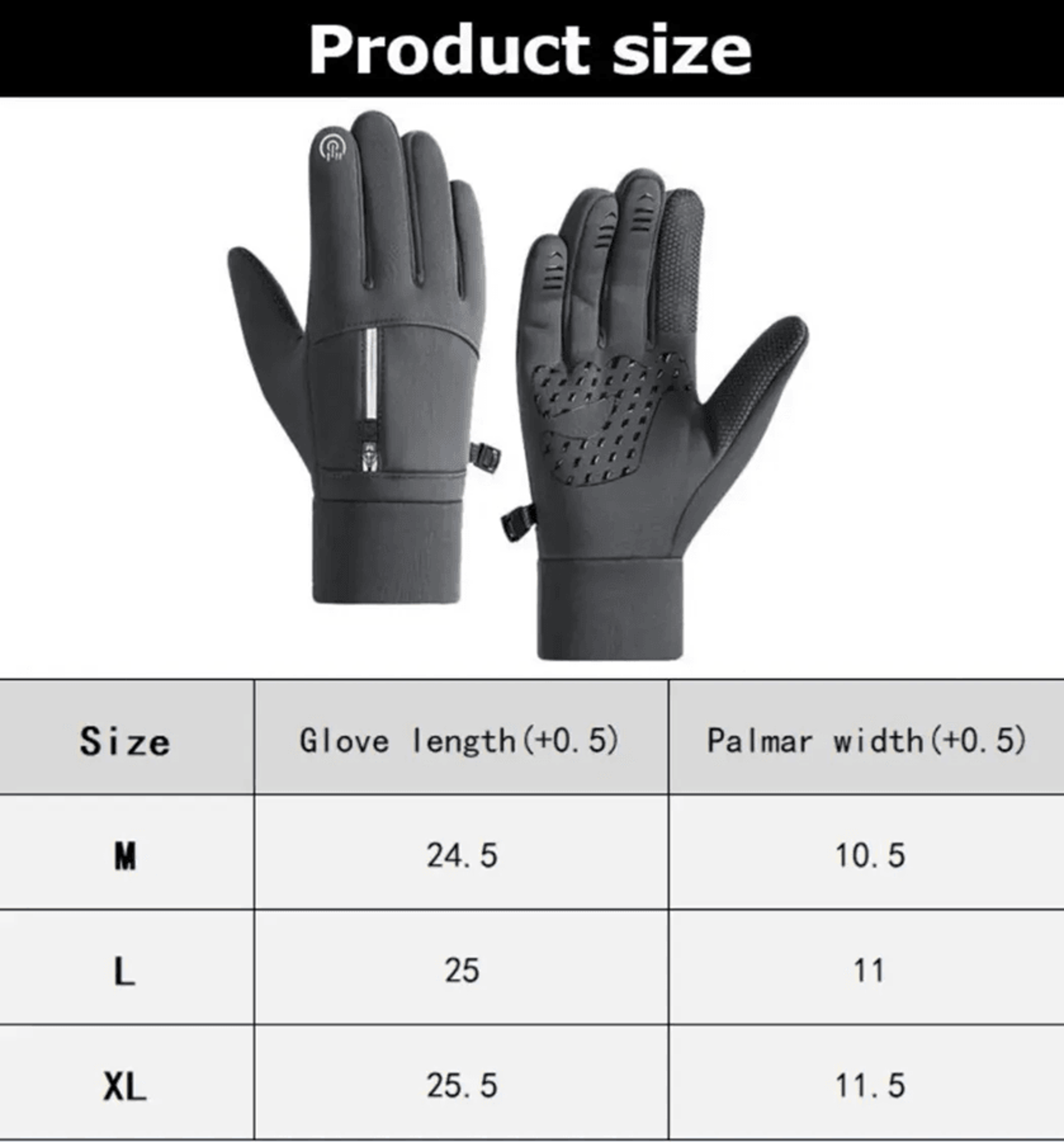 Waterproof Thermal Winter Gloves For Running Cycling And Outdoor Work 7