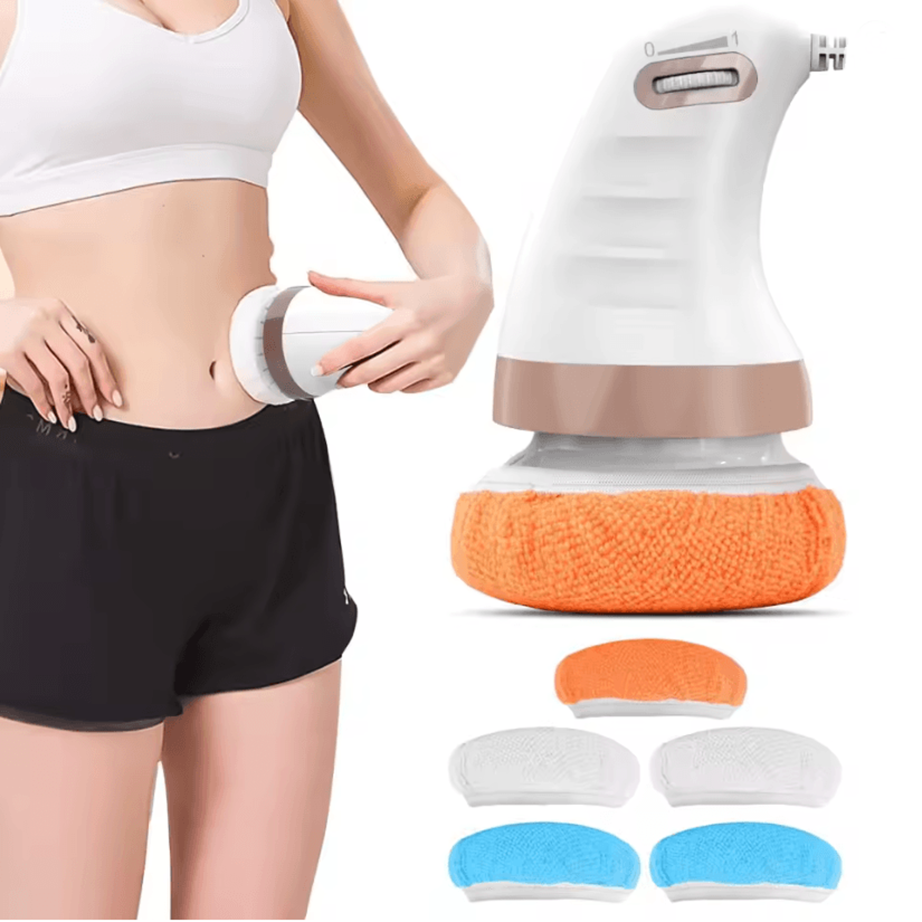 electric cellulite massager and body sculpting device for slimming and skin firming