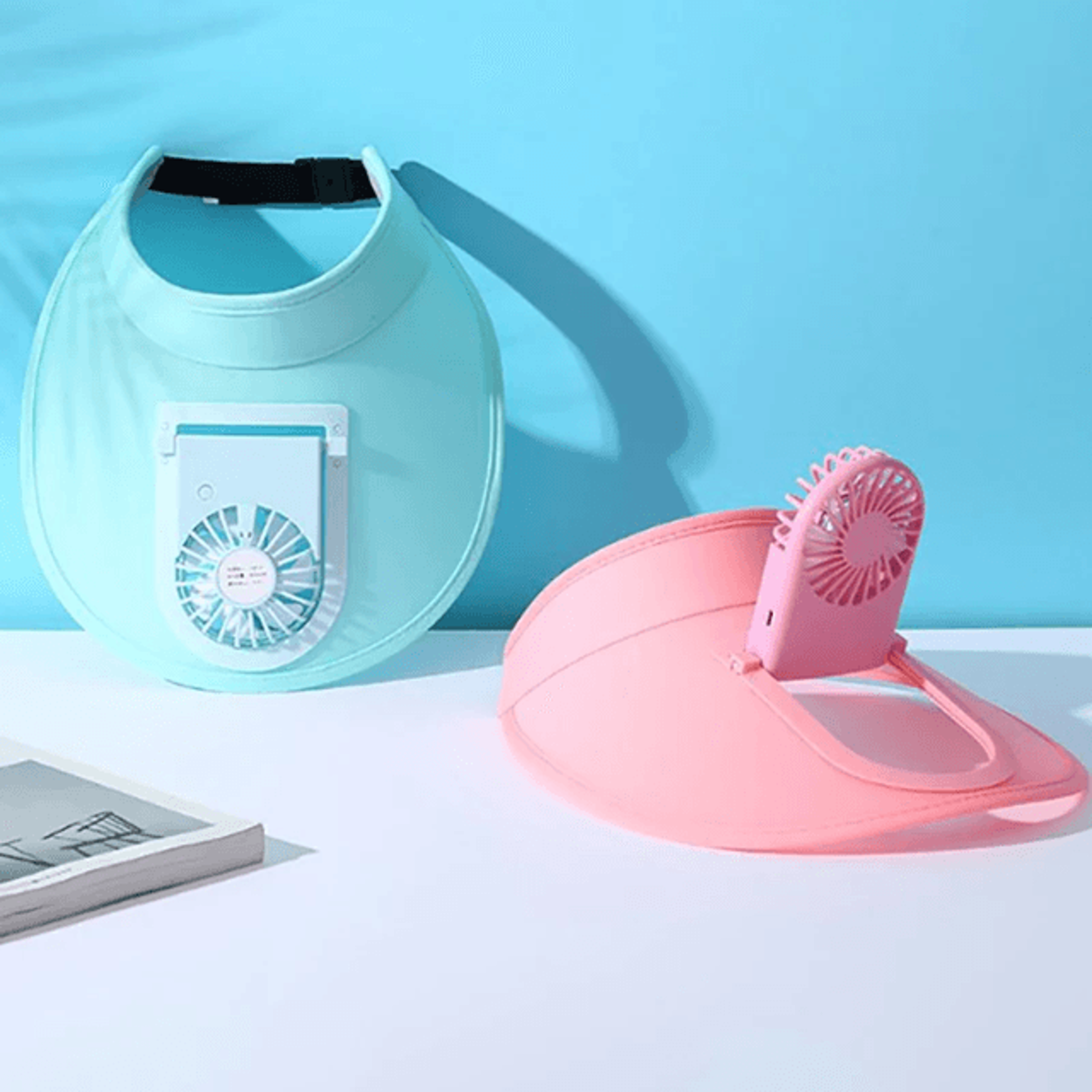Breathable Cooling Fan Hat With USB Charging For Outdoor Sports And Sun Protection 2