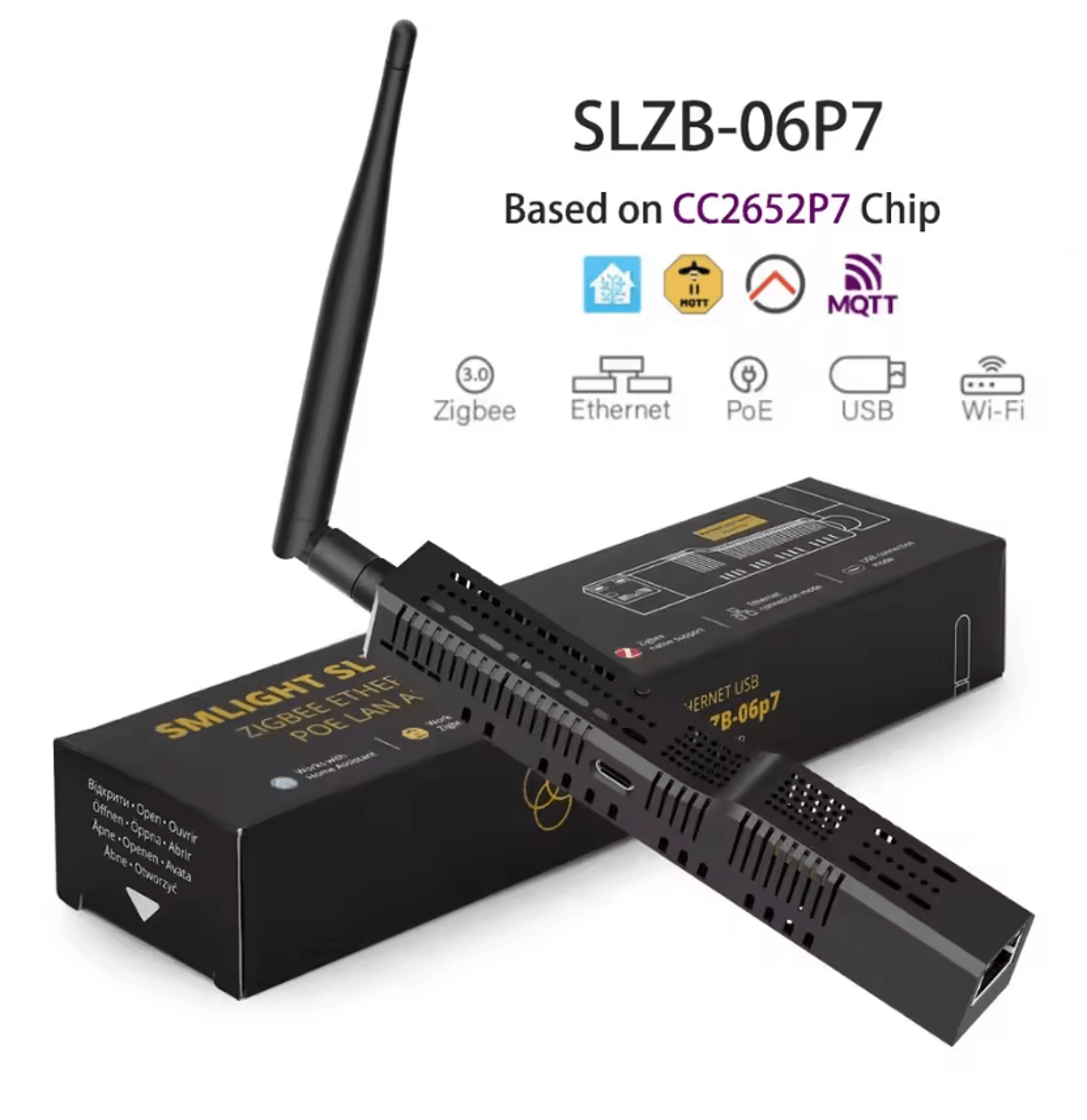 SMLIGHT SLZB06 Zigbee 30 Gateway With Ethernet WiFi USB And PoE Support 3