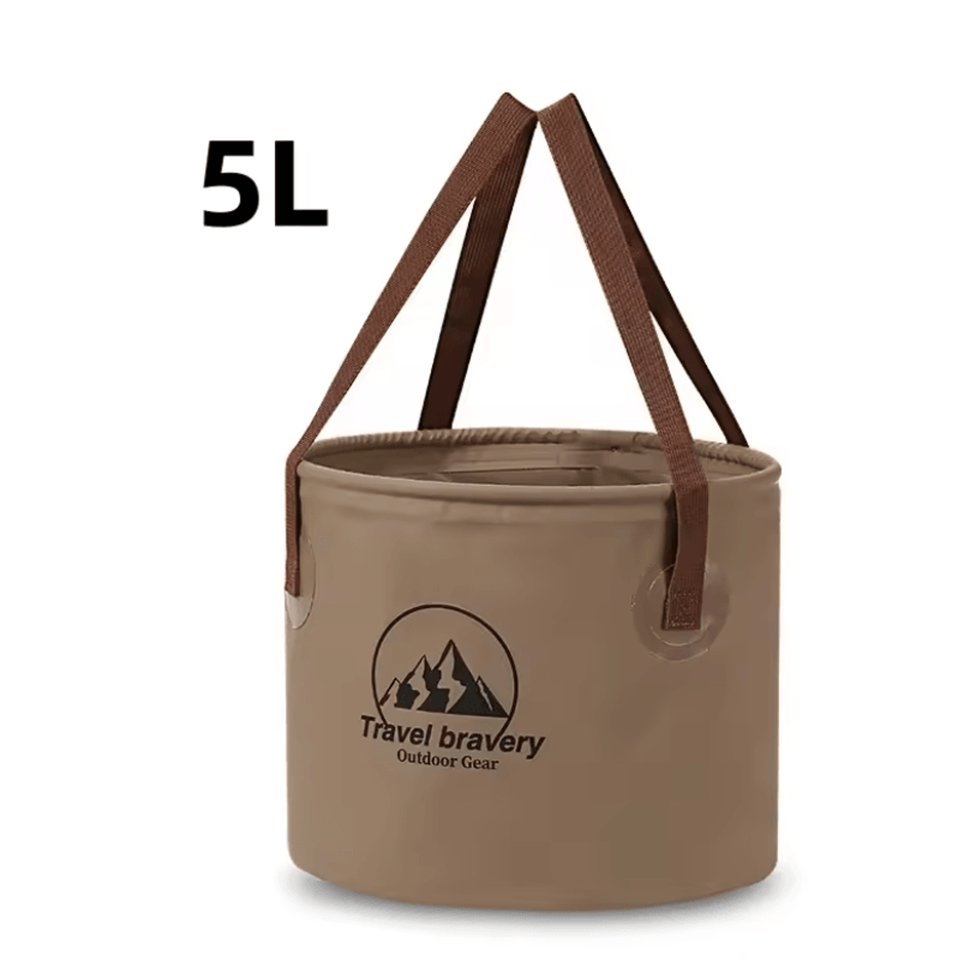 Collapsible Portable Camping Bucket  Foldable Outdoor Water Carrier For Fishing And Travel 3