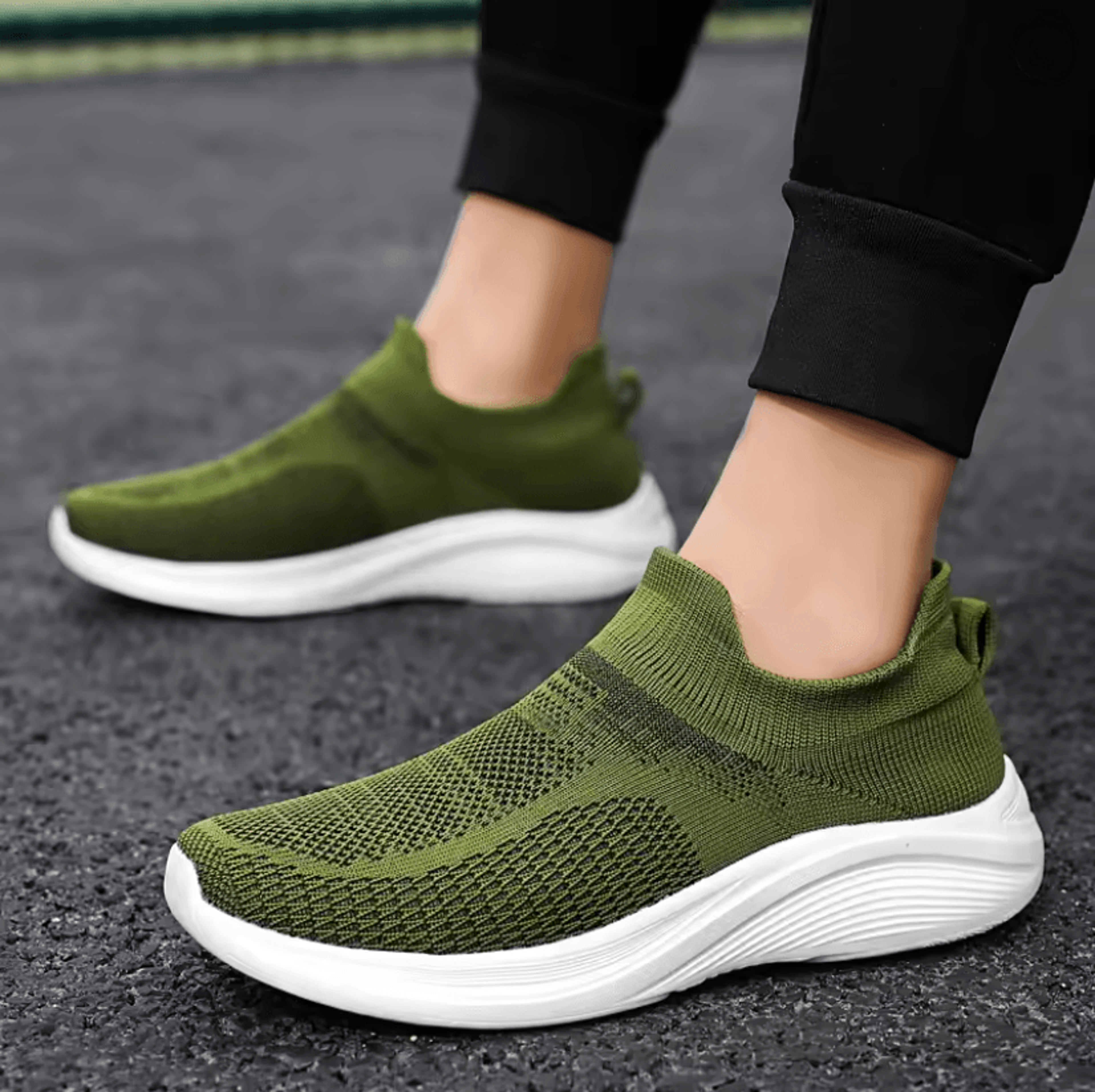 AirStride Mens Breathable Summer Sneakers Lightweight Casual Running Shoes 1