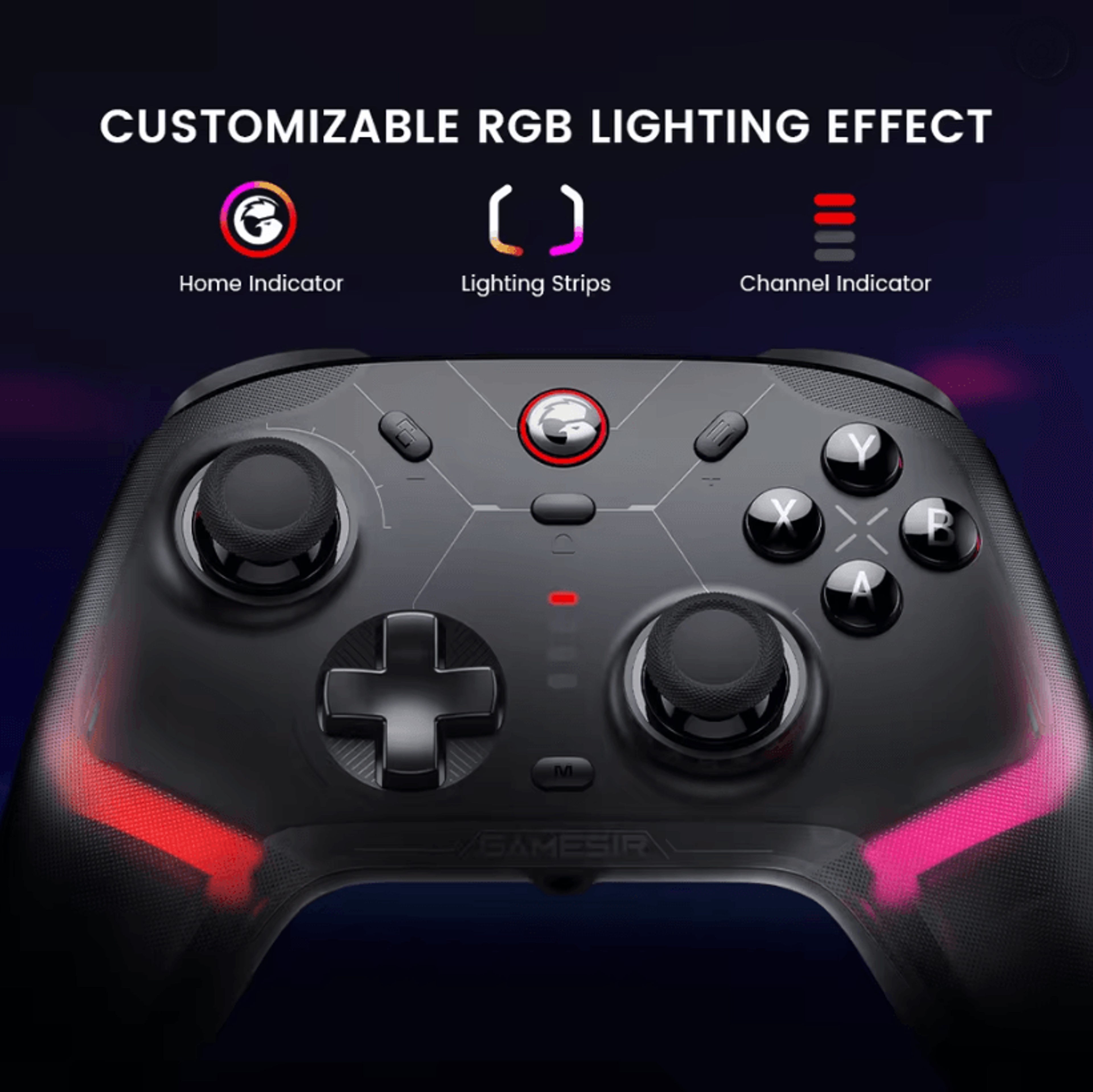 GameSir Cyclone 2 Wireless Controller With Hall Effect Joysticks For Switch IPhone And Android 2