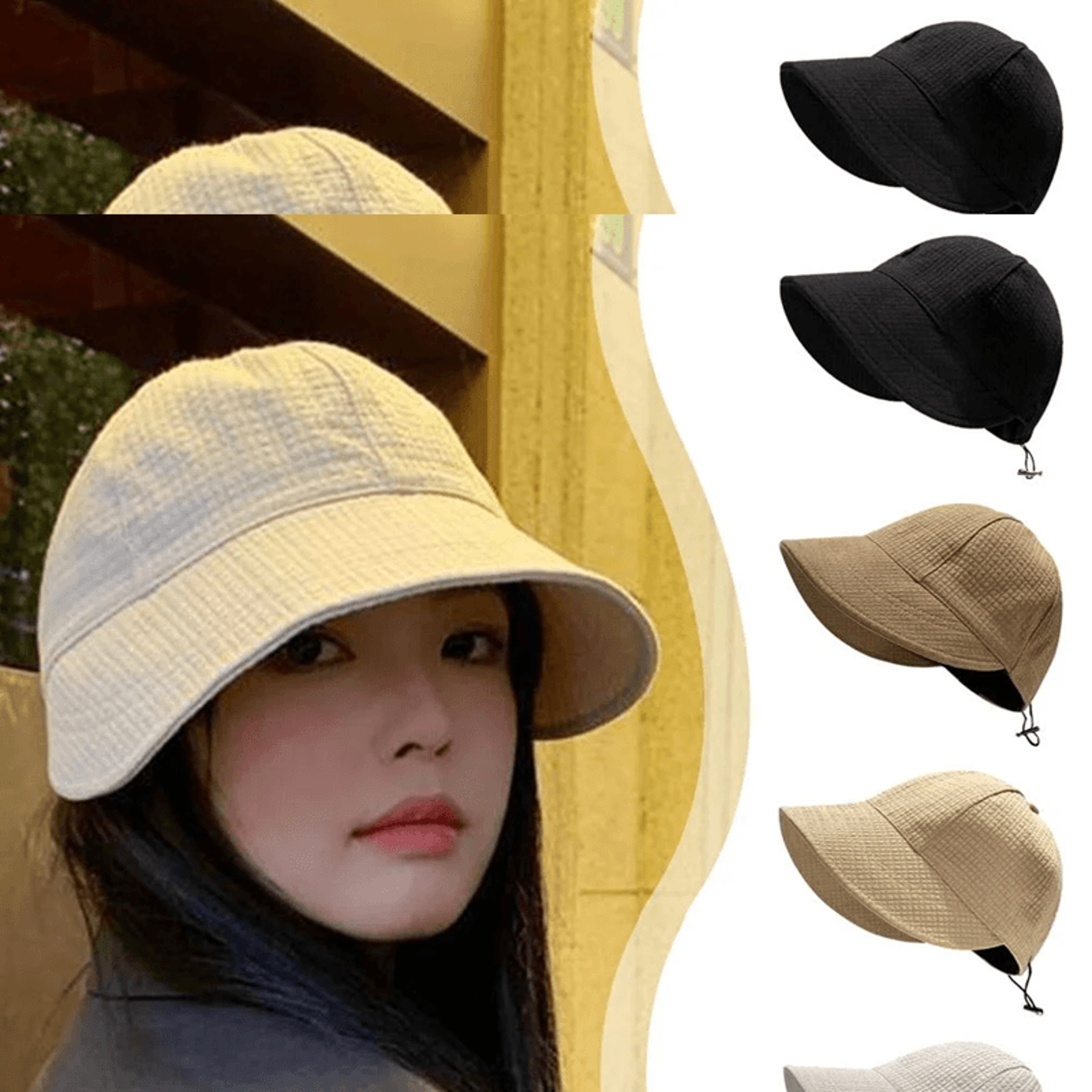 BreezeShield Wide Brim Foldable UV Protection Sun Hat 0