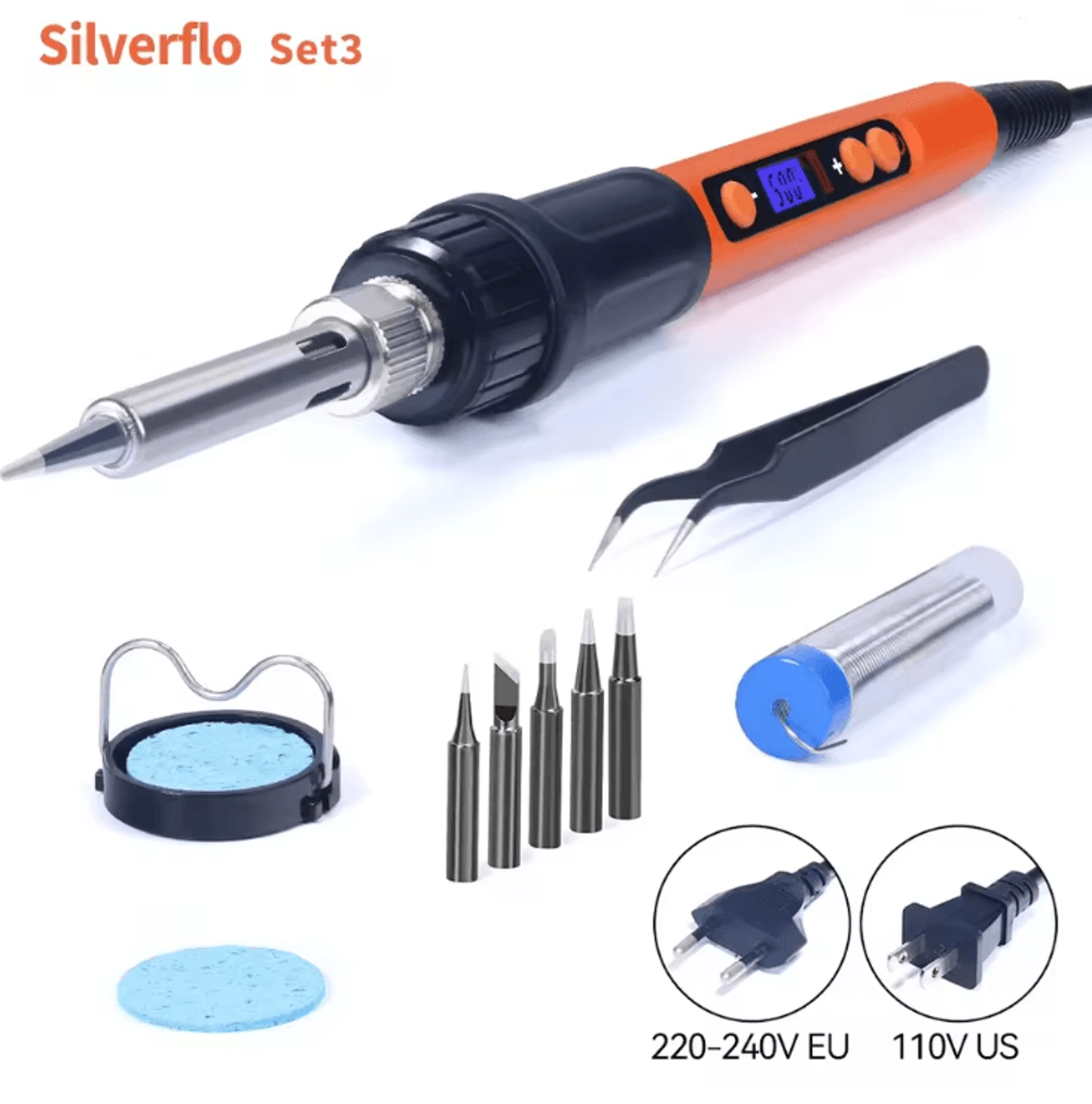 YIHUA 100W Adjustable Digital Soldering Iron Kit 0