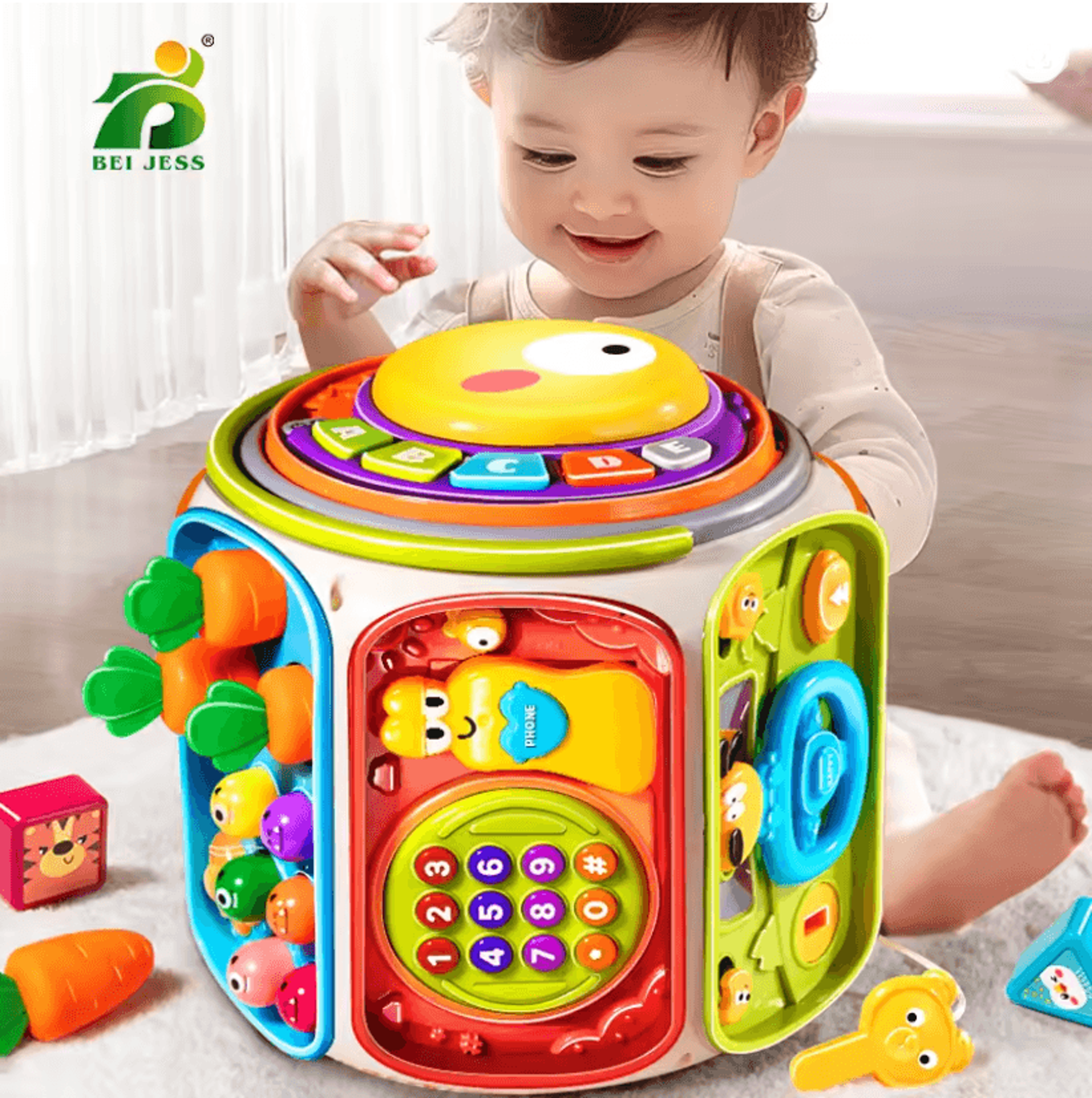 baby music mobile phone toy speaker for toddlers