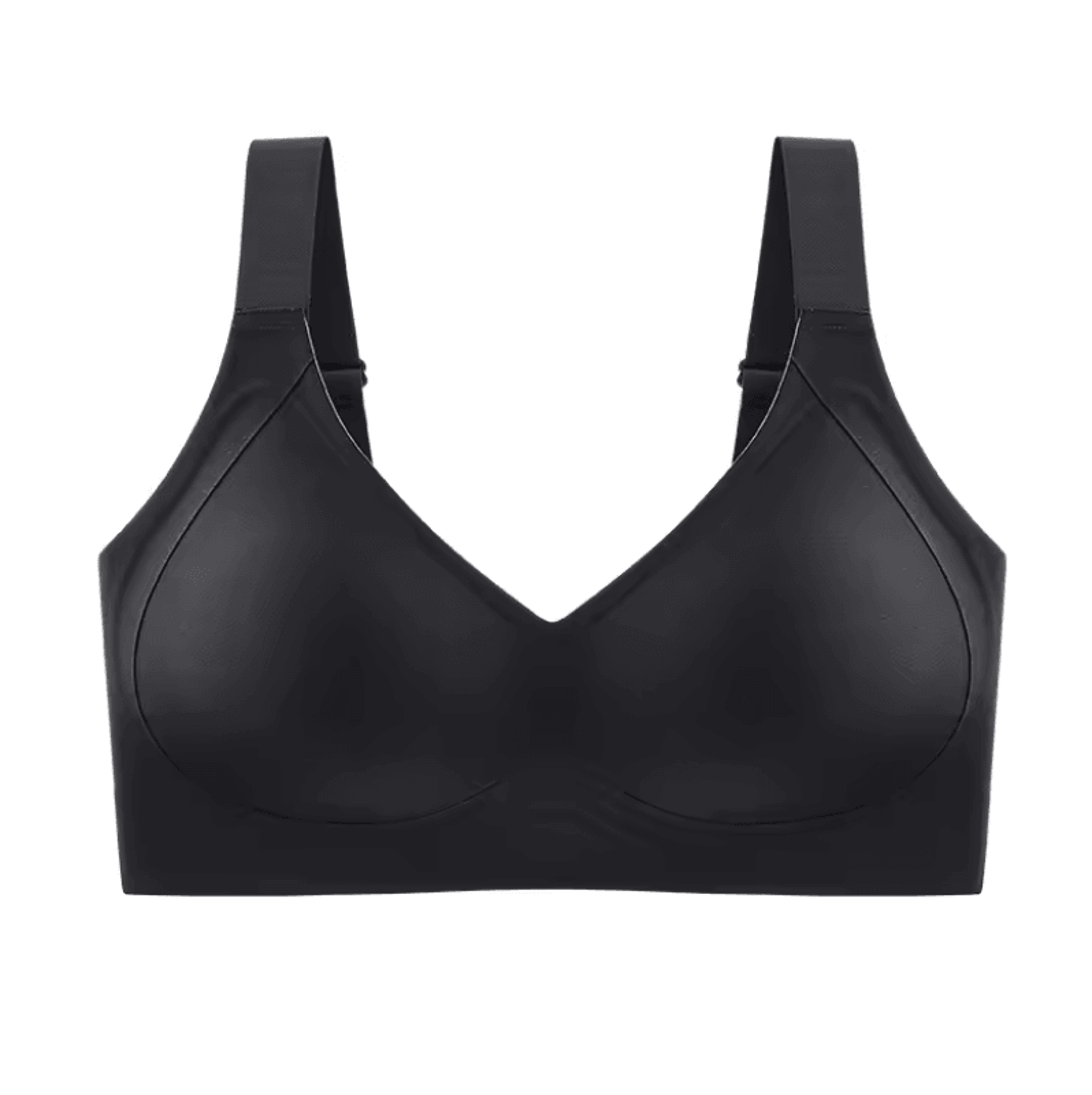FallSweet Seamless Wireless Push Up Bra Plus Size Comfort Bralette 5