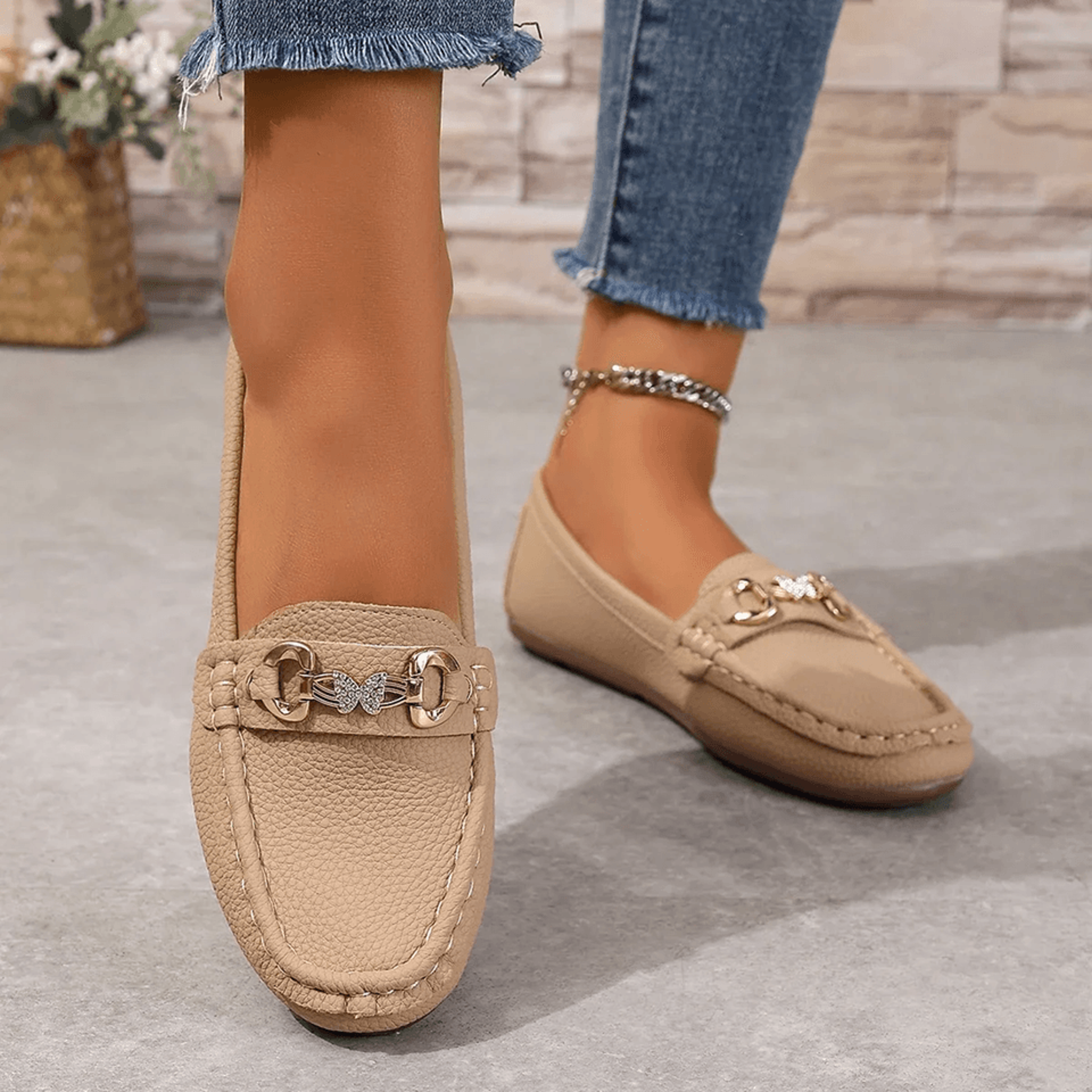 Everyday Grace Soft Sole Mary Jane Flats For Women 3
