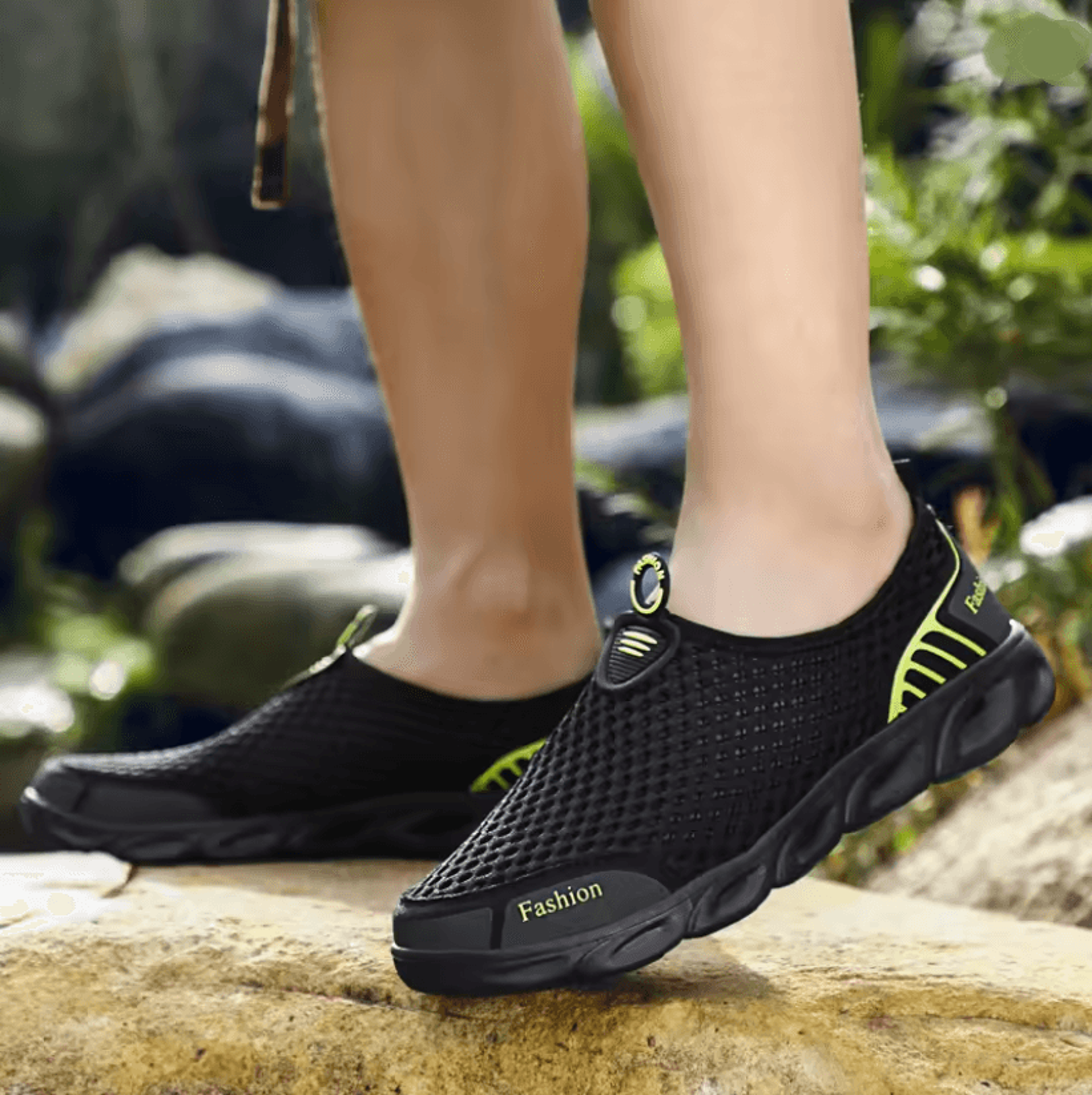 oceanstride quick dry aqua shoes for men lightweight breathable wading beach water sneakers