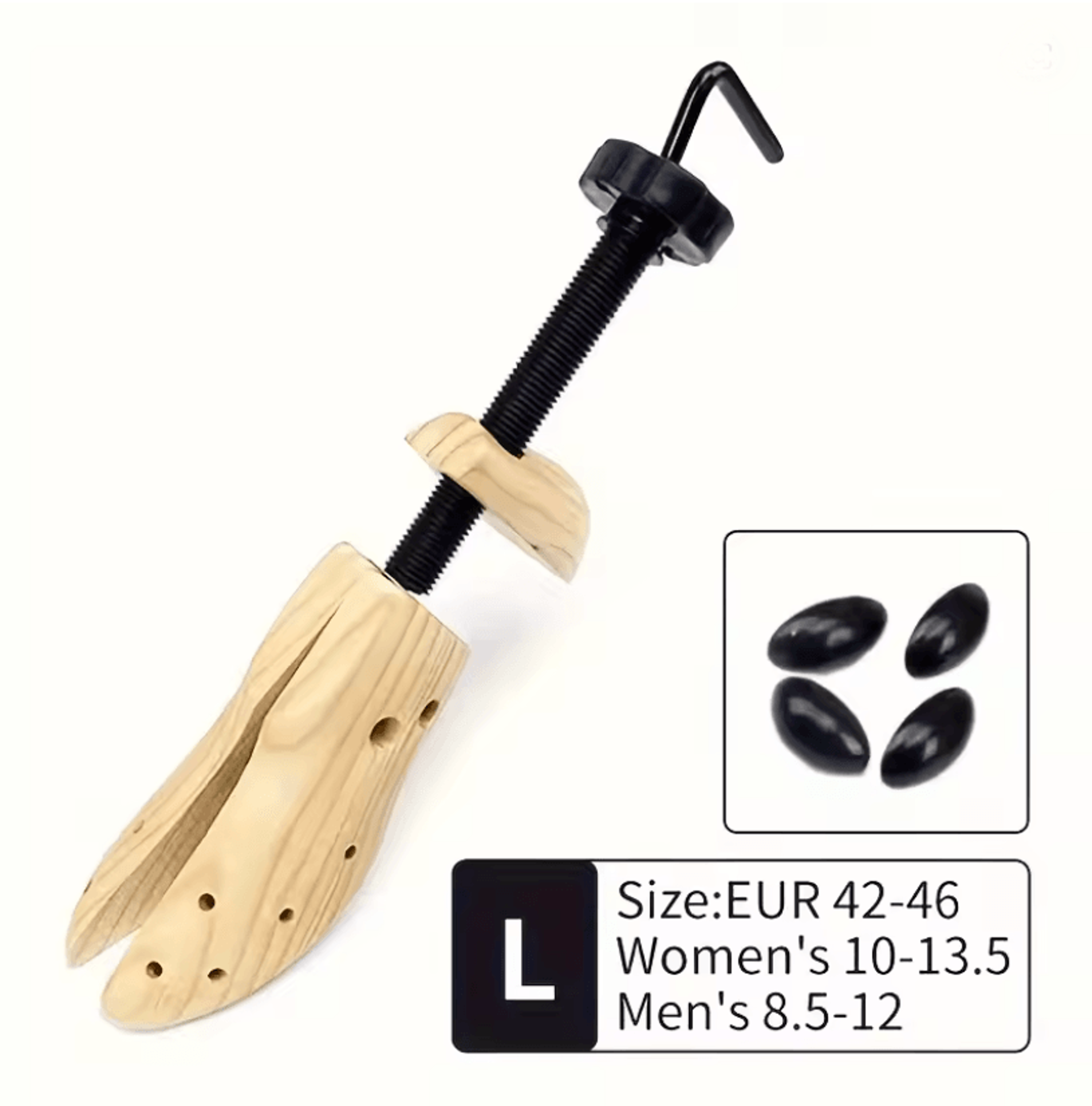 Wooden Shoe Stretcher For Wide Feet And Bunion Relief 4