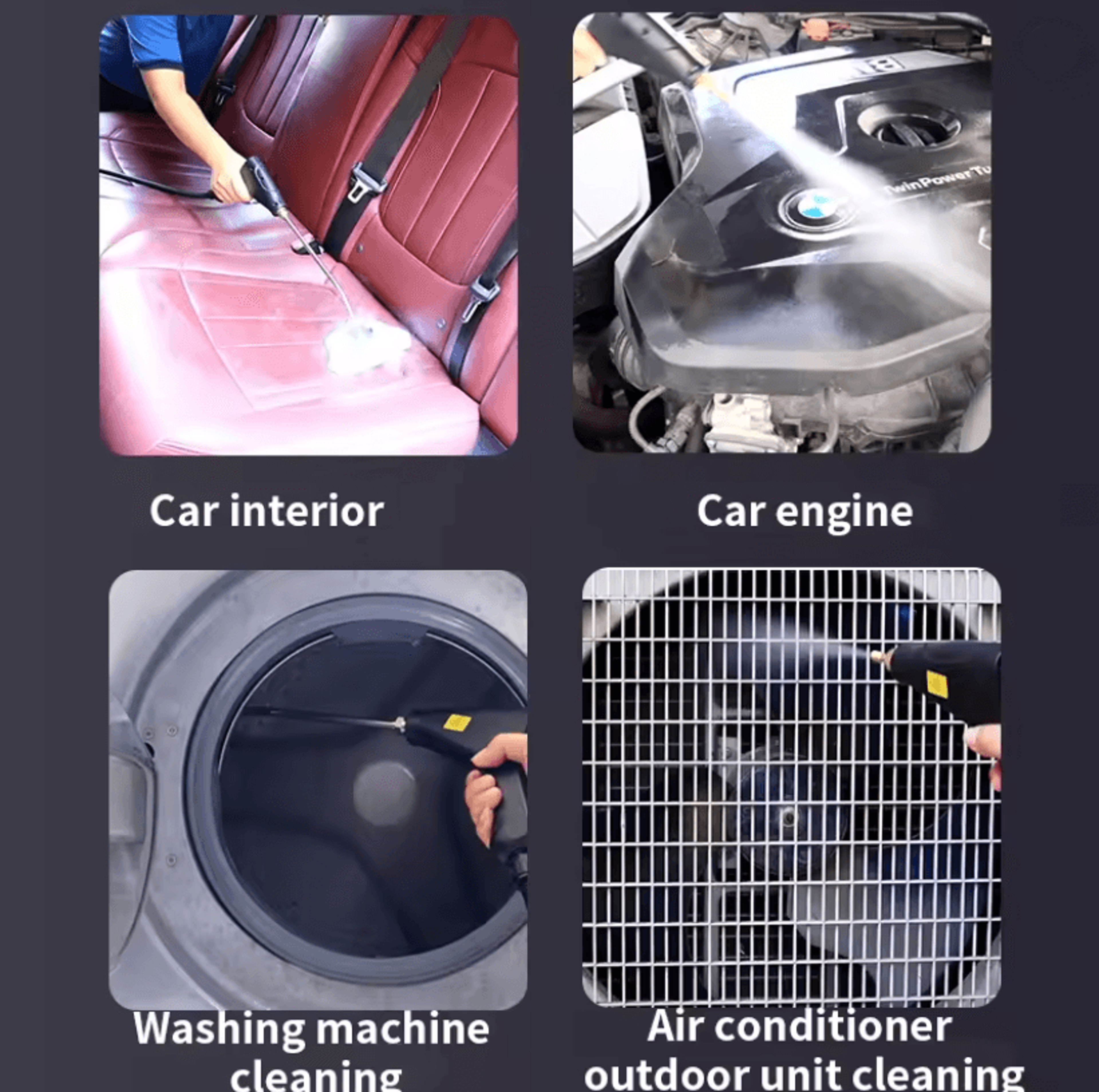 SteamPro Max High Pressure Handheld Steam Cleaner 2