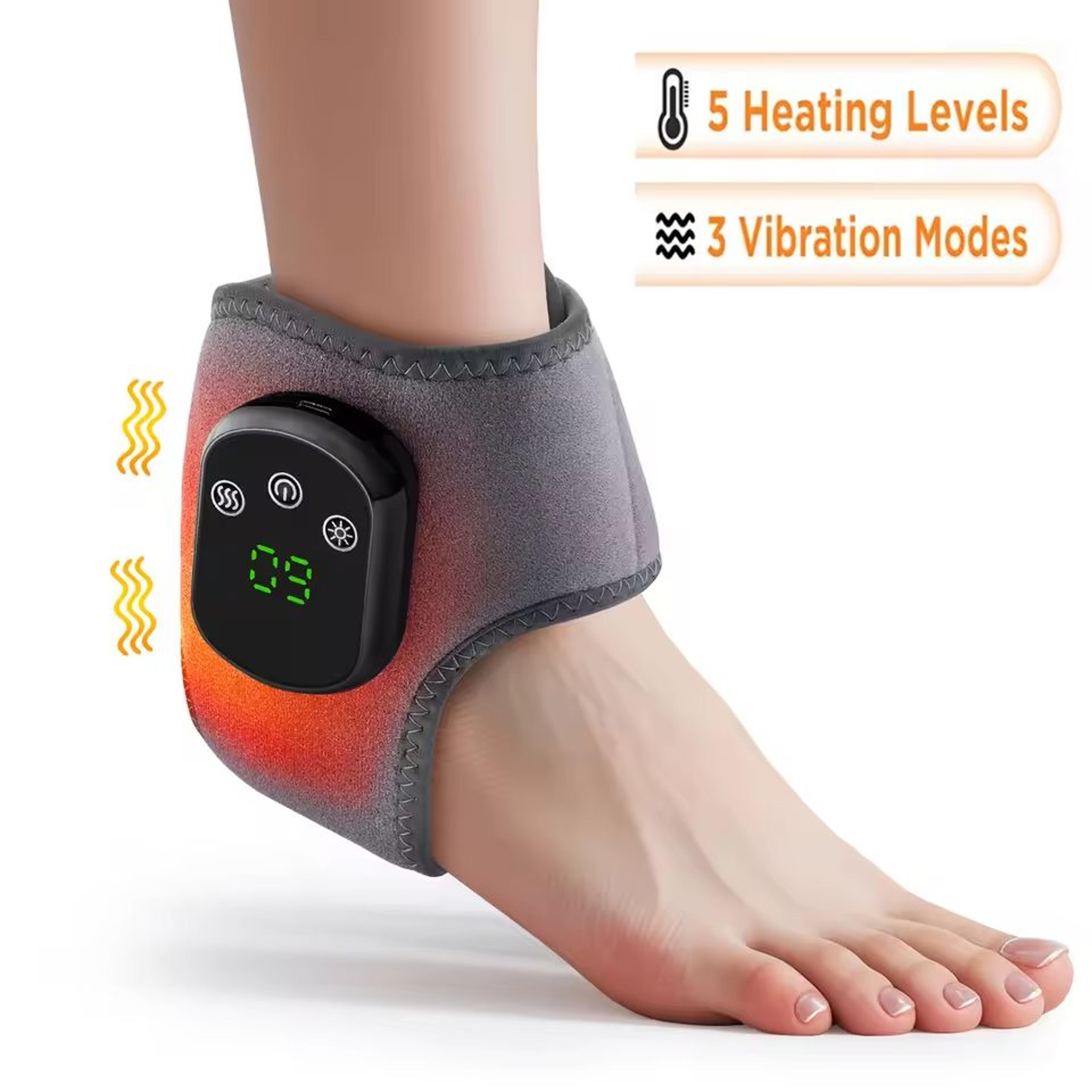 RelaxEase Electric Foot And Hand Massager With Heat And Vibration 9