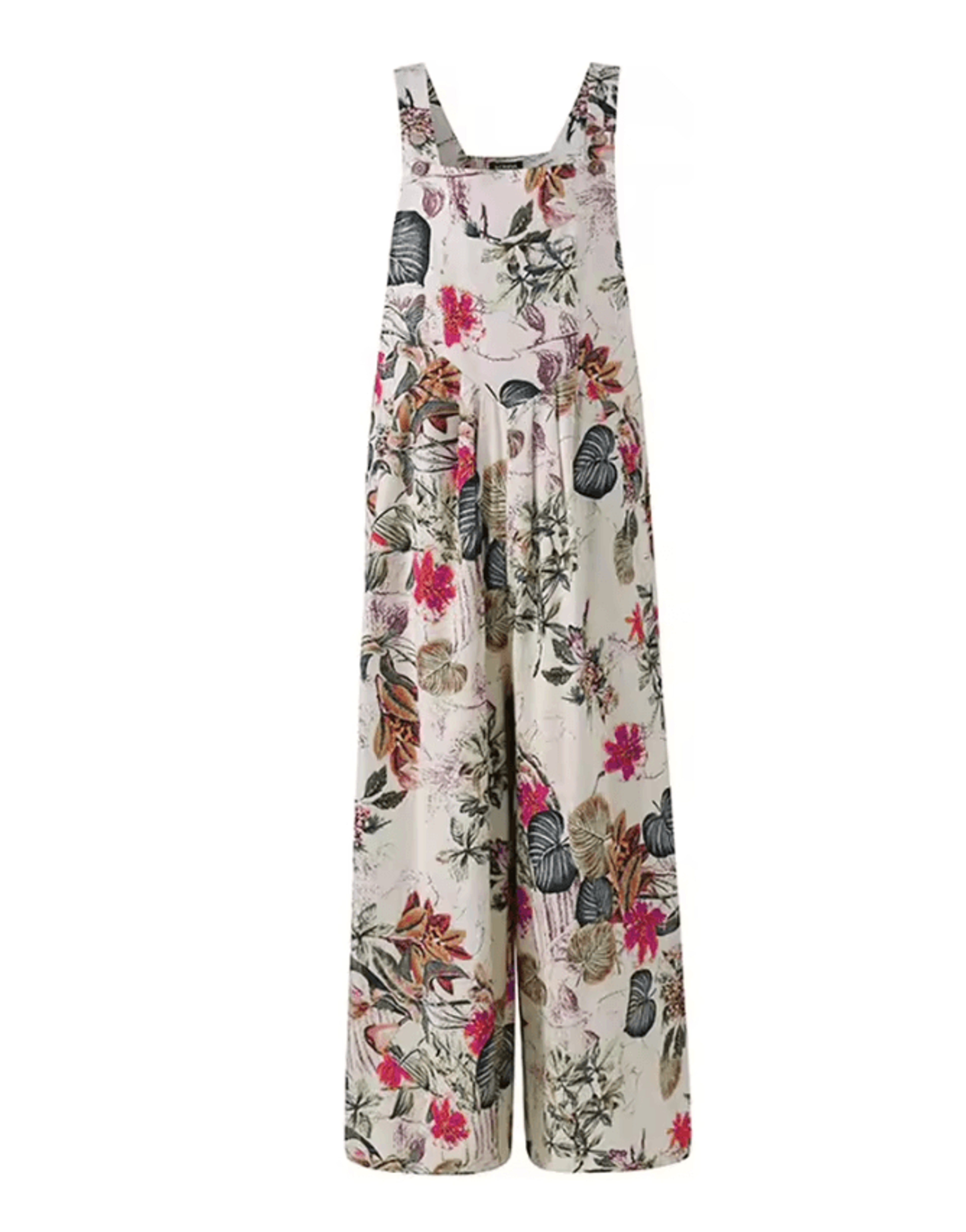 LeafEase Womens Cotton Linen Jumpsuit With Pockets 3