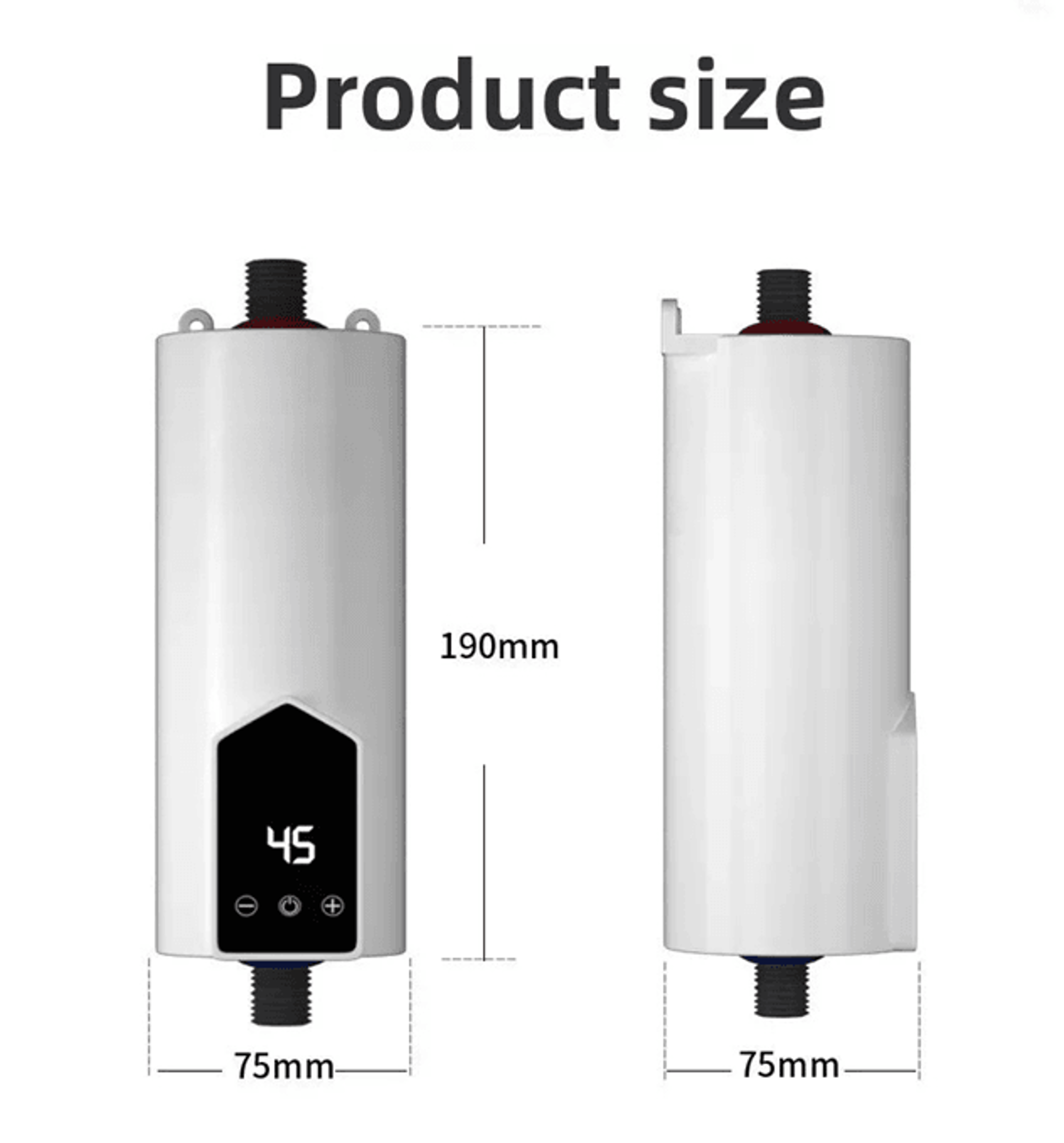 Instant Electric Water Heater Portable Hot Water Heating Unit 2
