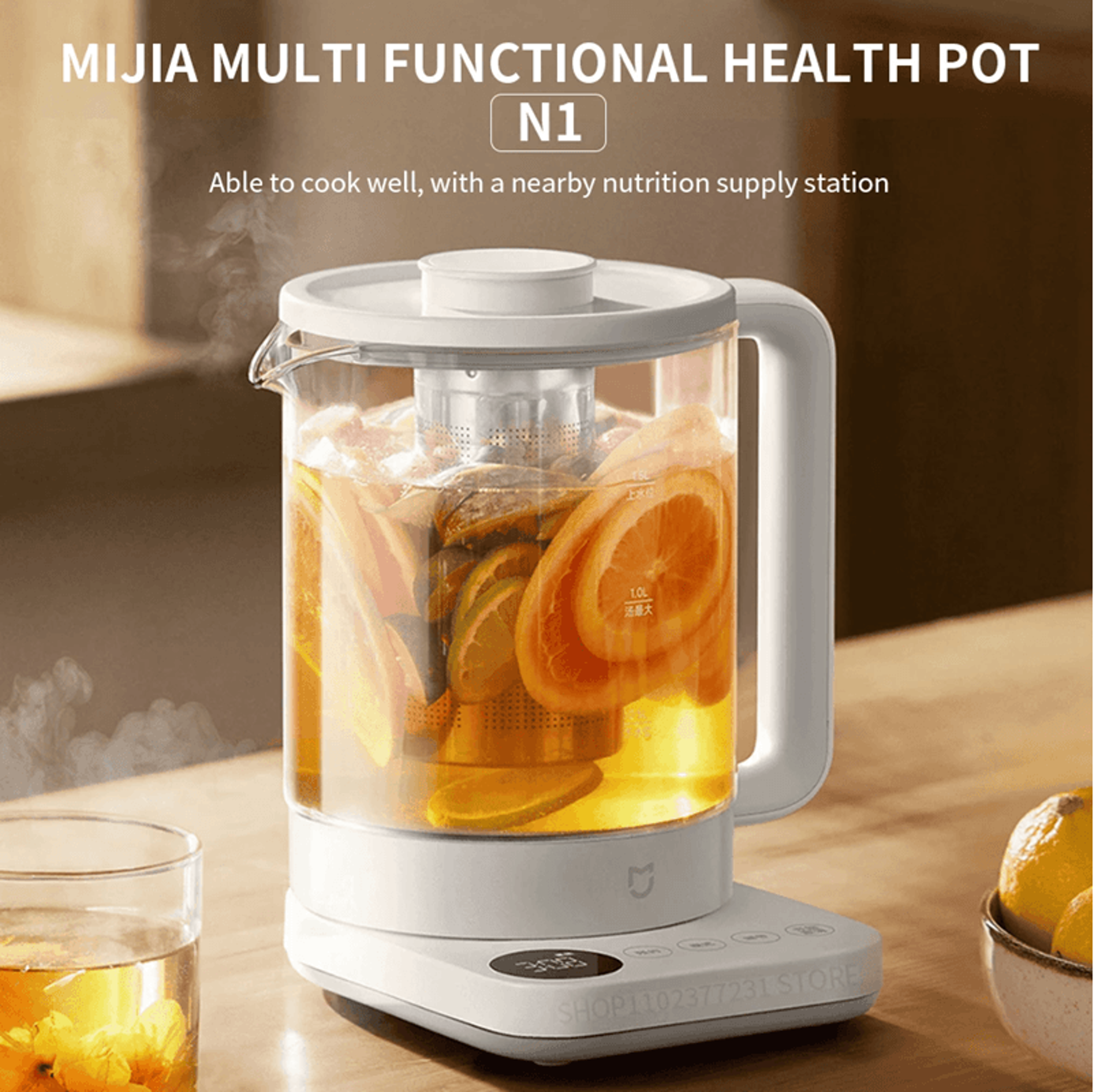 Xiaomi Mijia Electric Health Pot Stainless Steel Multifunctional Kettle With Heat Preservation 0