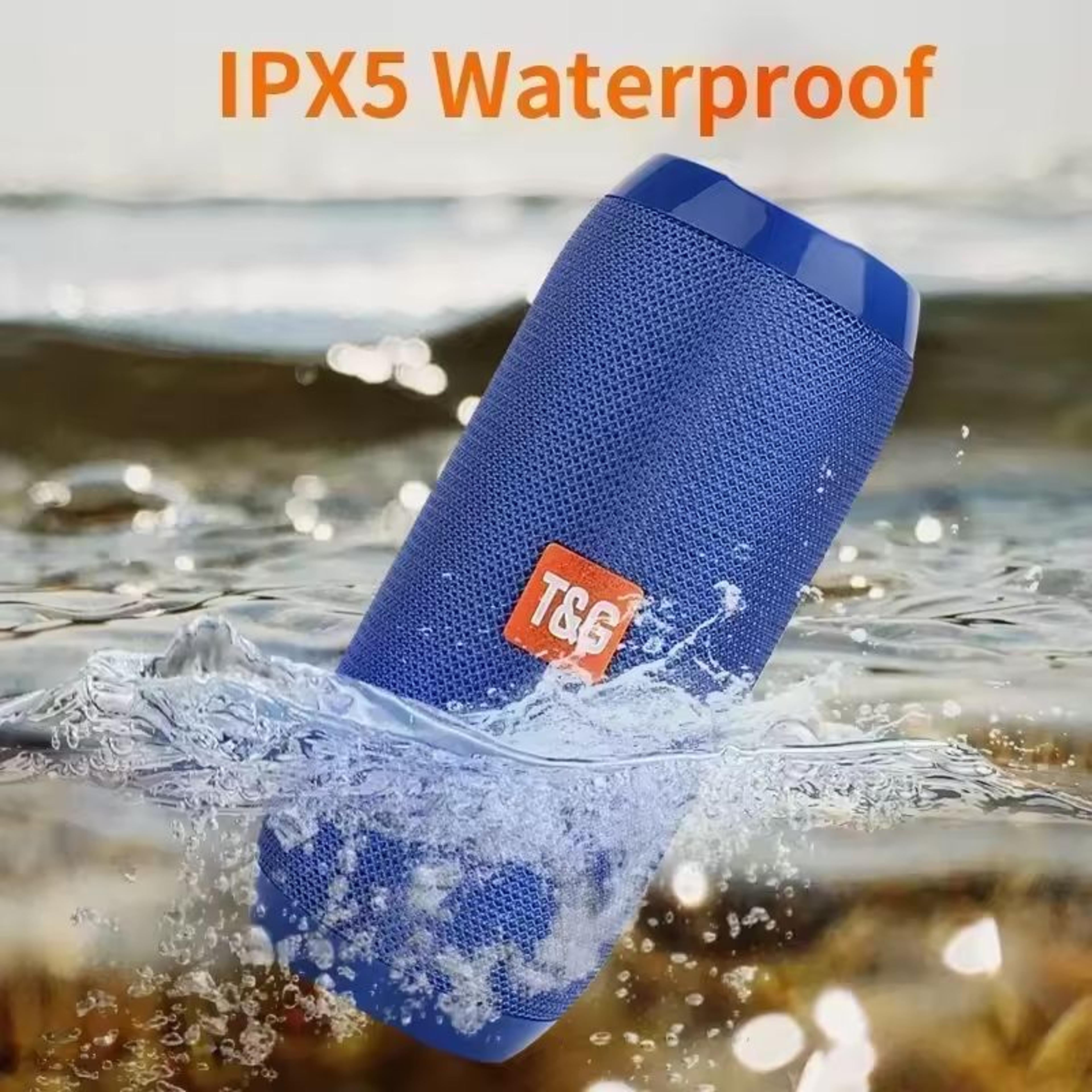 Outdoor Waterproof Bluetooth Stereo Speaker Loud Bass Suround Subwoofer Speaker 4