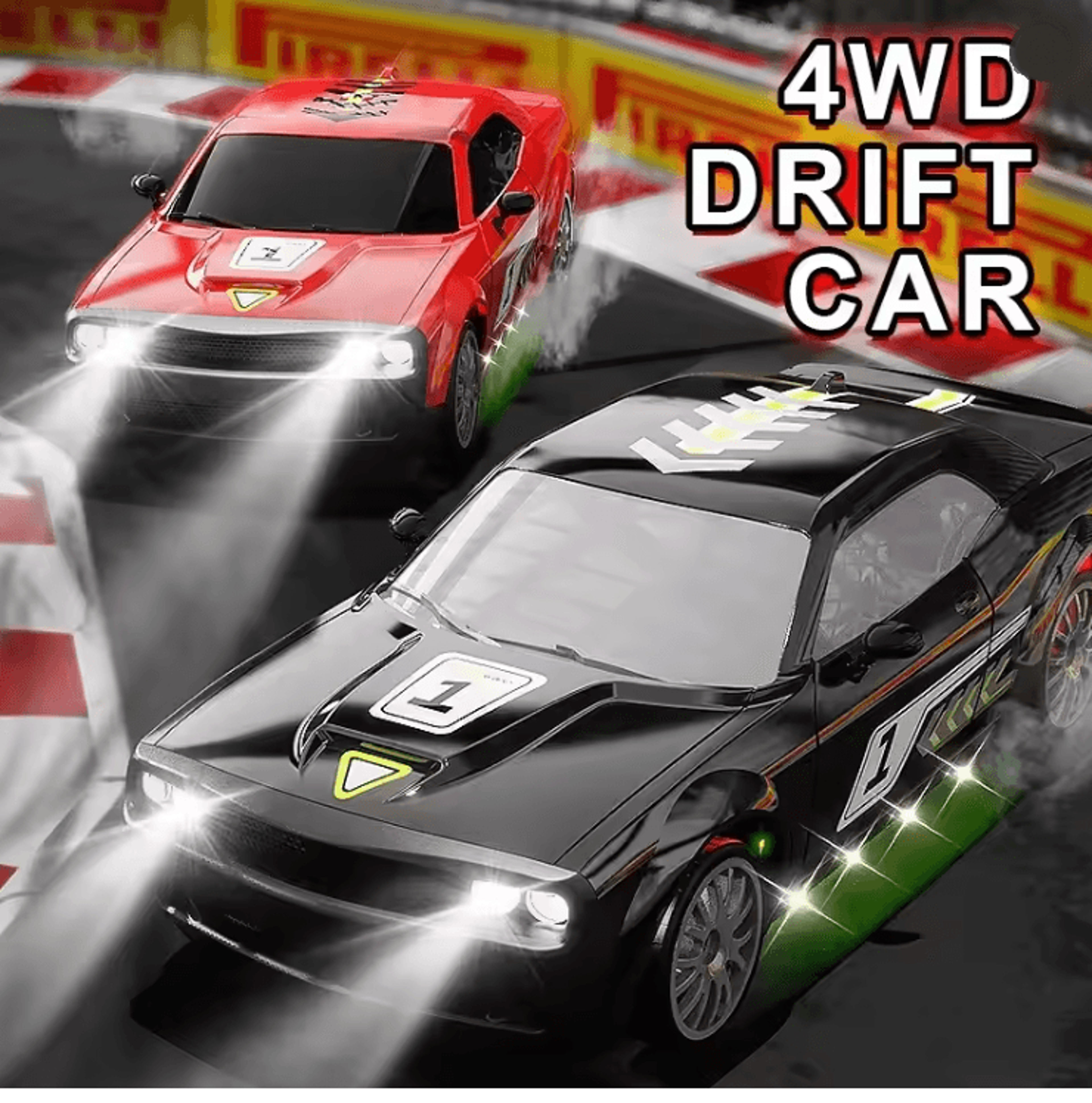 4WD Super Drift RC Car With Remote Control Racing Truck Design 2
