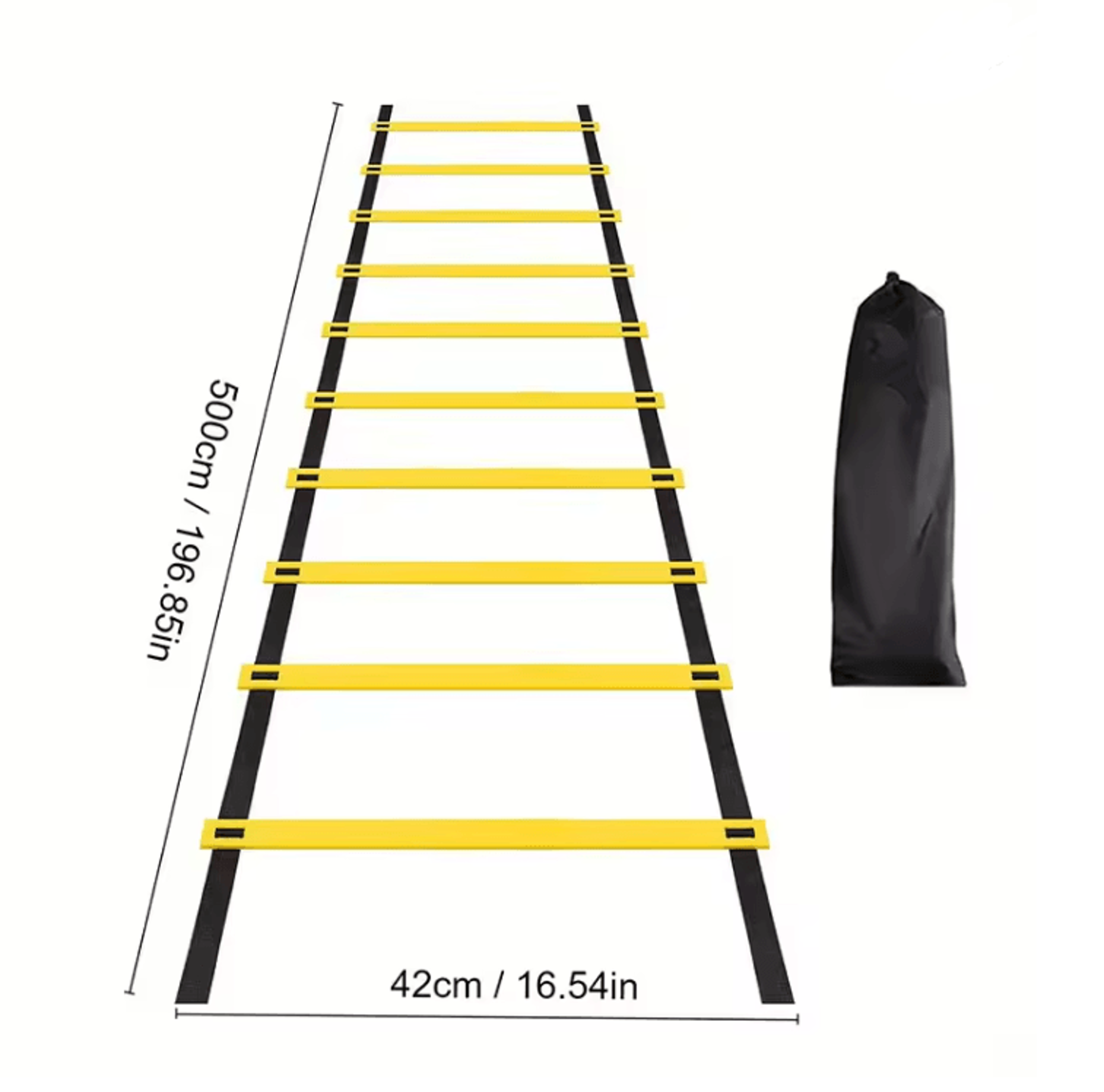 Agility Training Ladder With Adjustable Rungs For Speed And Footwork Drills 6