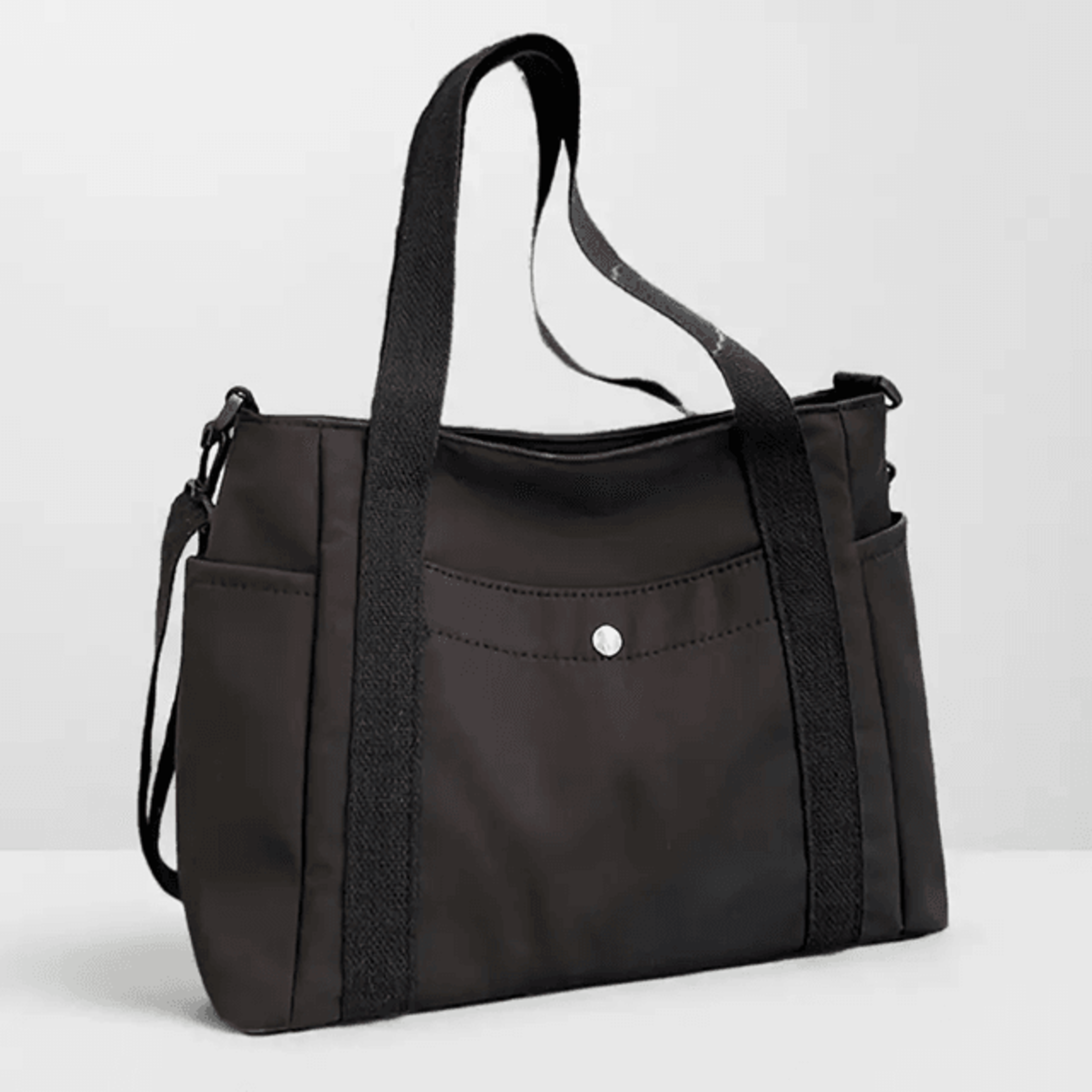 Large Capacity Nylon Crossbody Bag With Adjustable Shoulder Strap 6