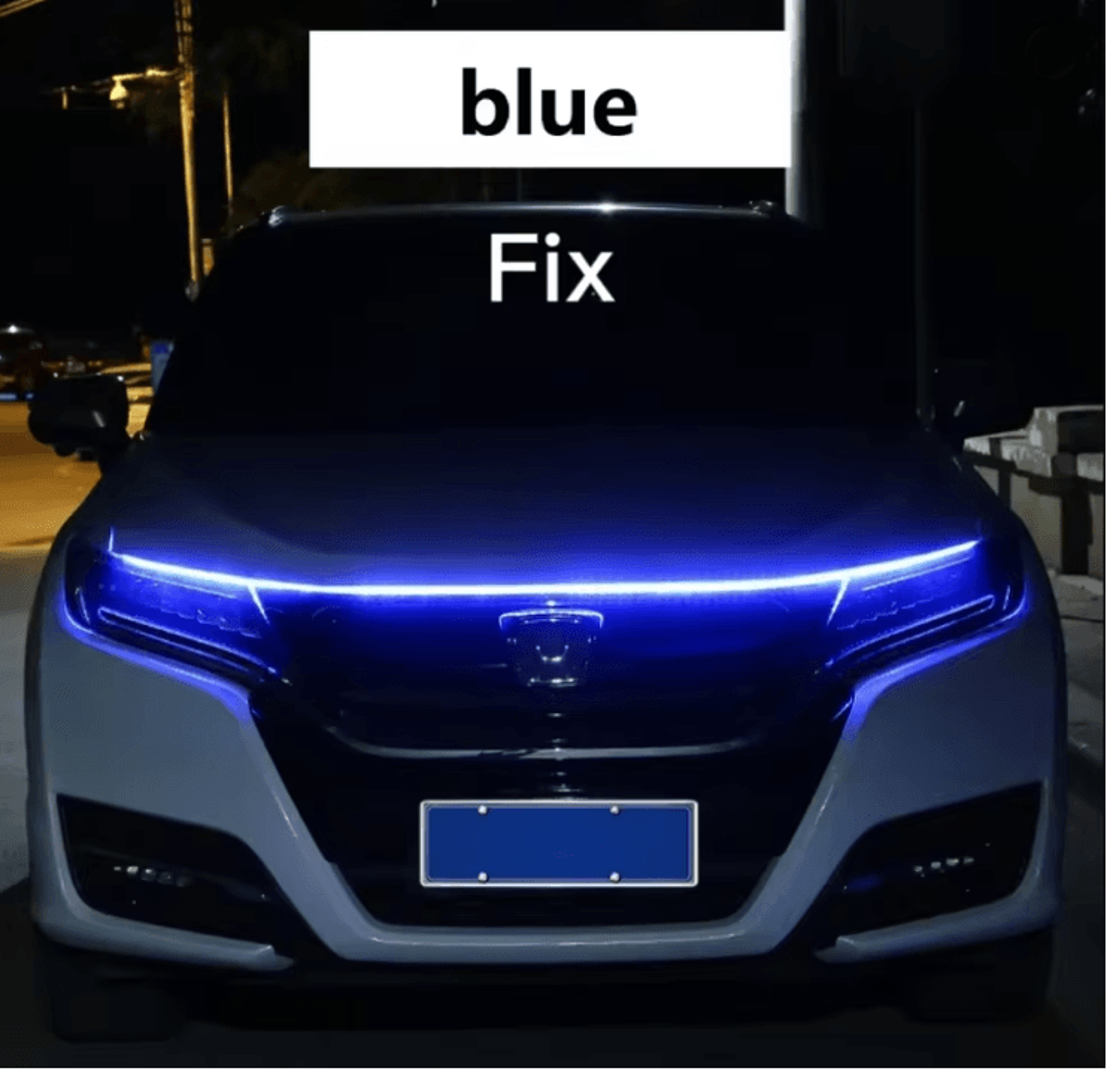 LED Daytime Running Light Car Hood Decorative Ambient Strip 3