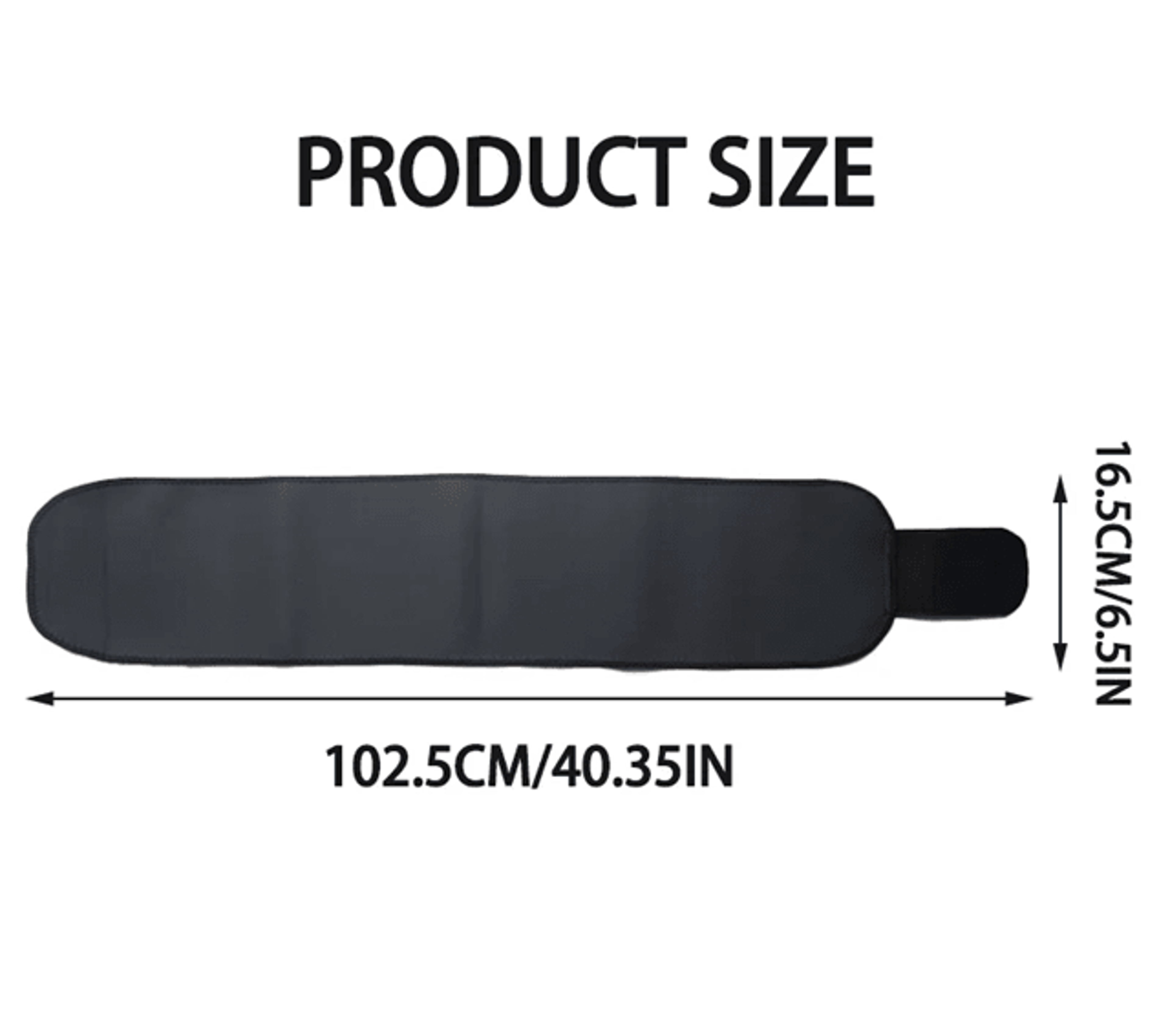 ThermoFit Sweat Waist Trimmer Belt 1
