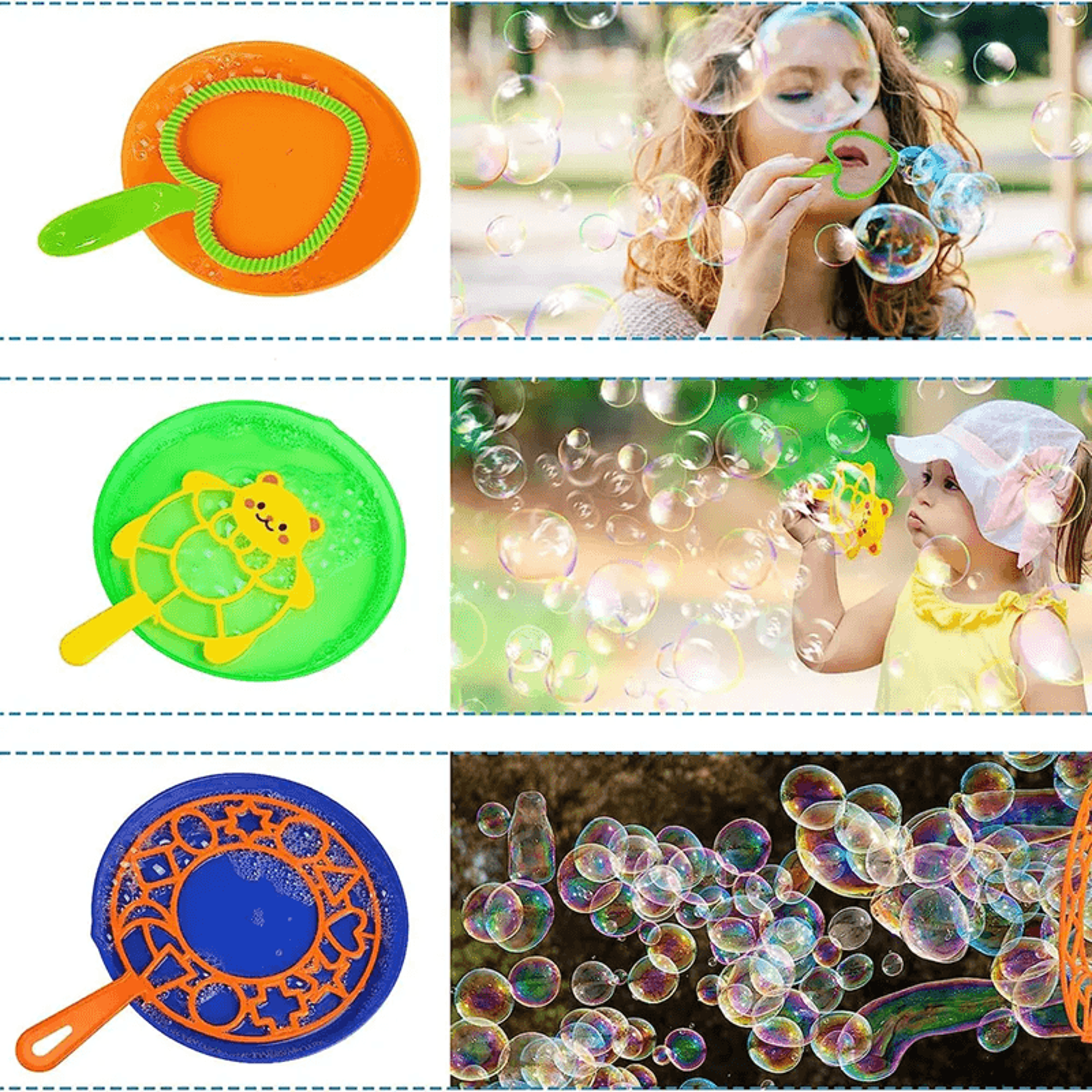 BubbleJoy Outdoor Bubble Blowing Set For Kids And Families 1