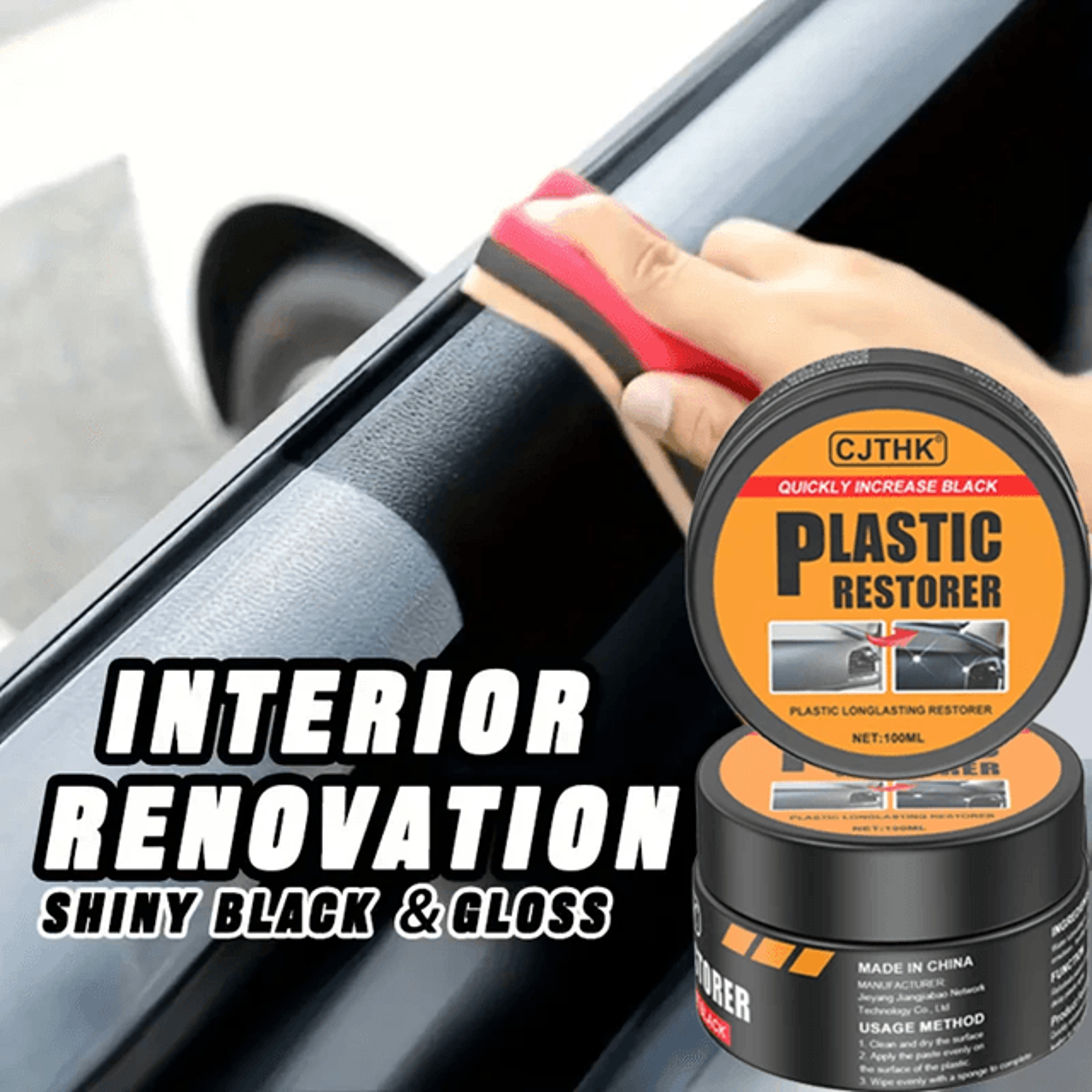 ShinePro Car Plastic Restorer And Interior Renewal Coating 2