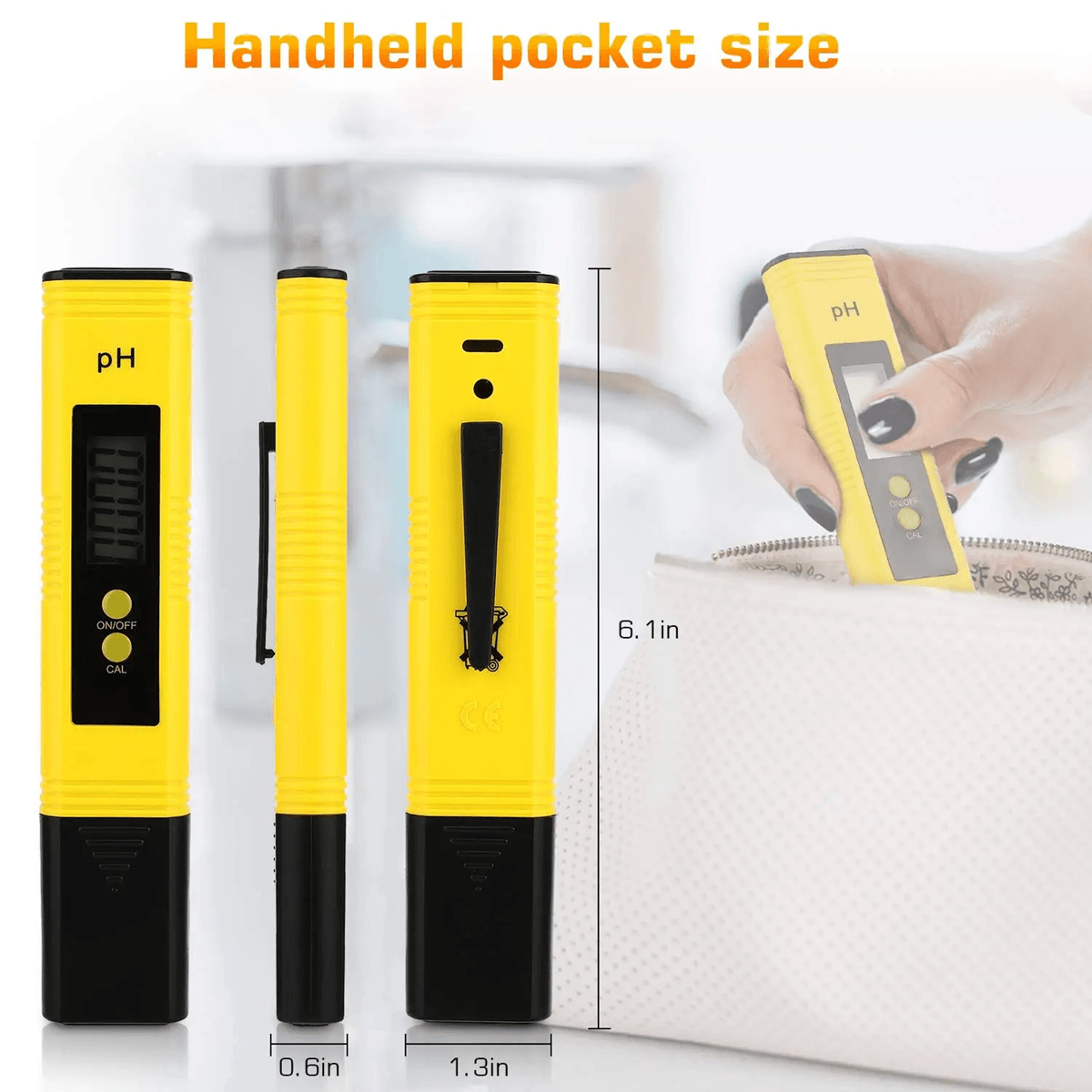 AquaSense High Precision PH Meter Water Quality Tester 001 Accuracy 2