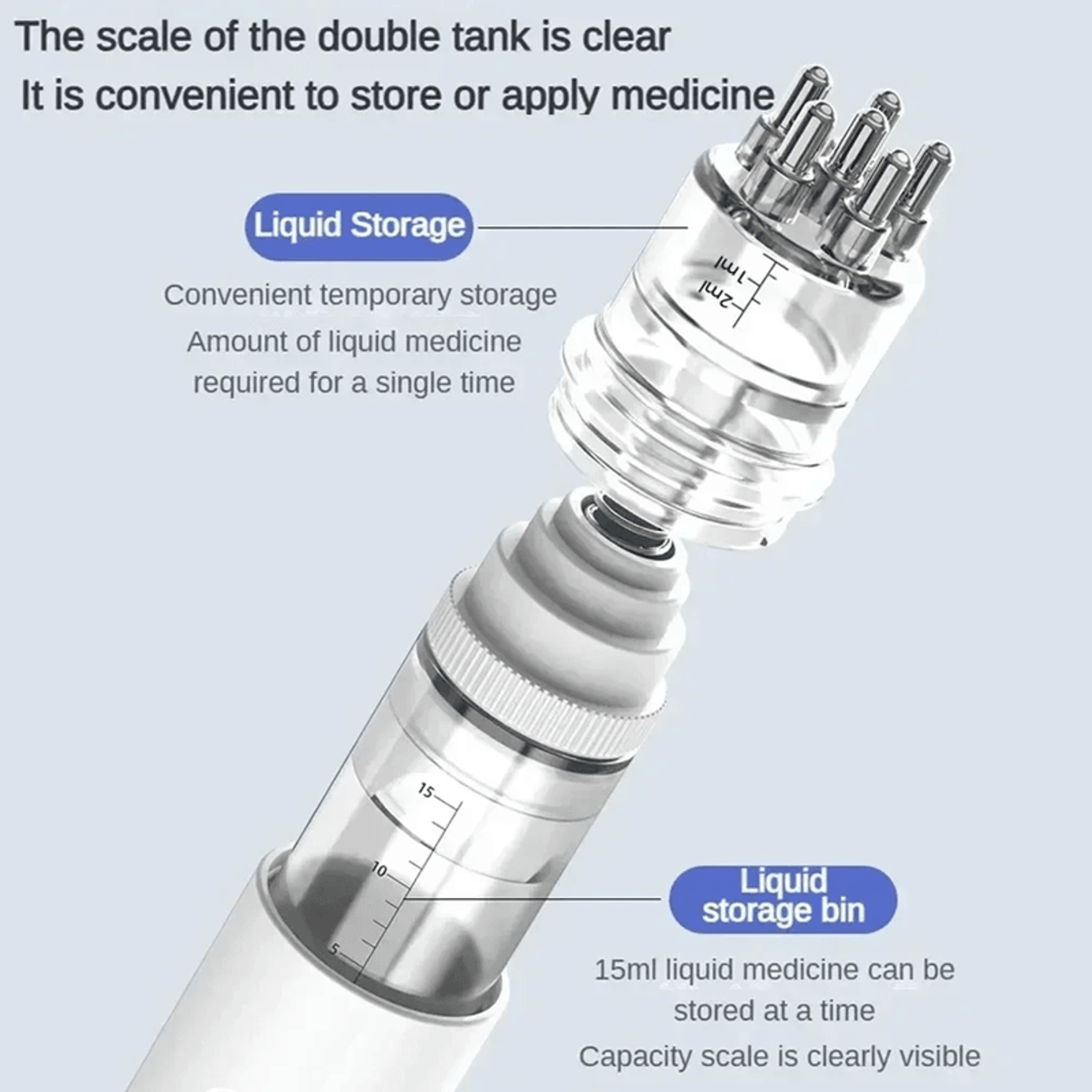 ScalpEase Portable Liquid Applicator And Mini Scalp Massager 2