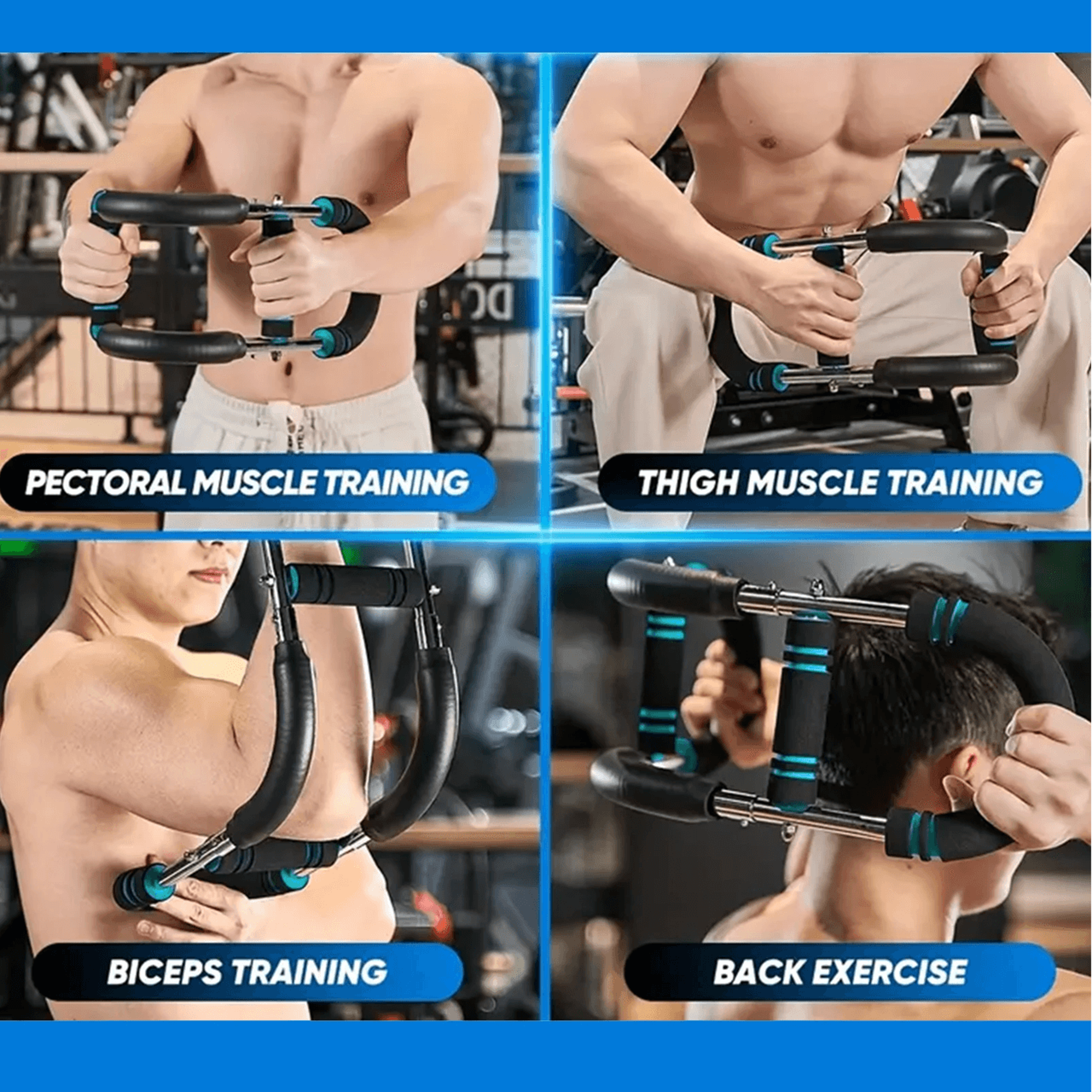 PowerGrip 40KG U Shape Arm And Hand Strength Trainer For Home Fitness 4