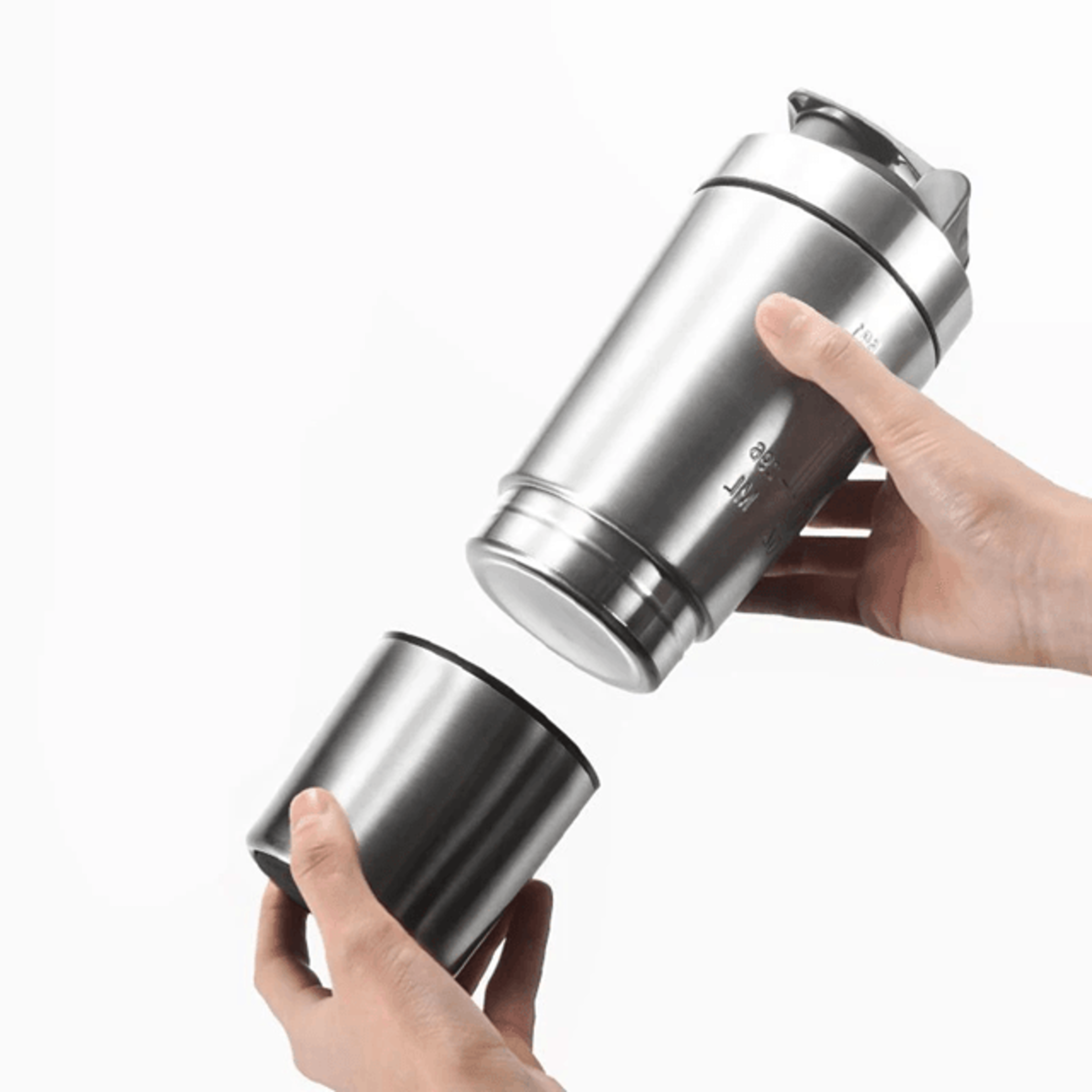 SteelFuel Pro Stainless Steel Protein Shaker Cup 2