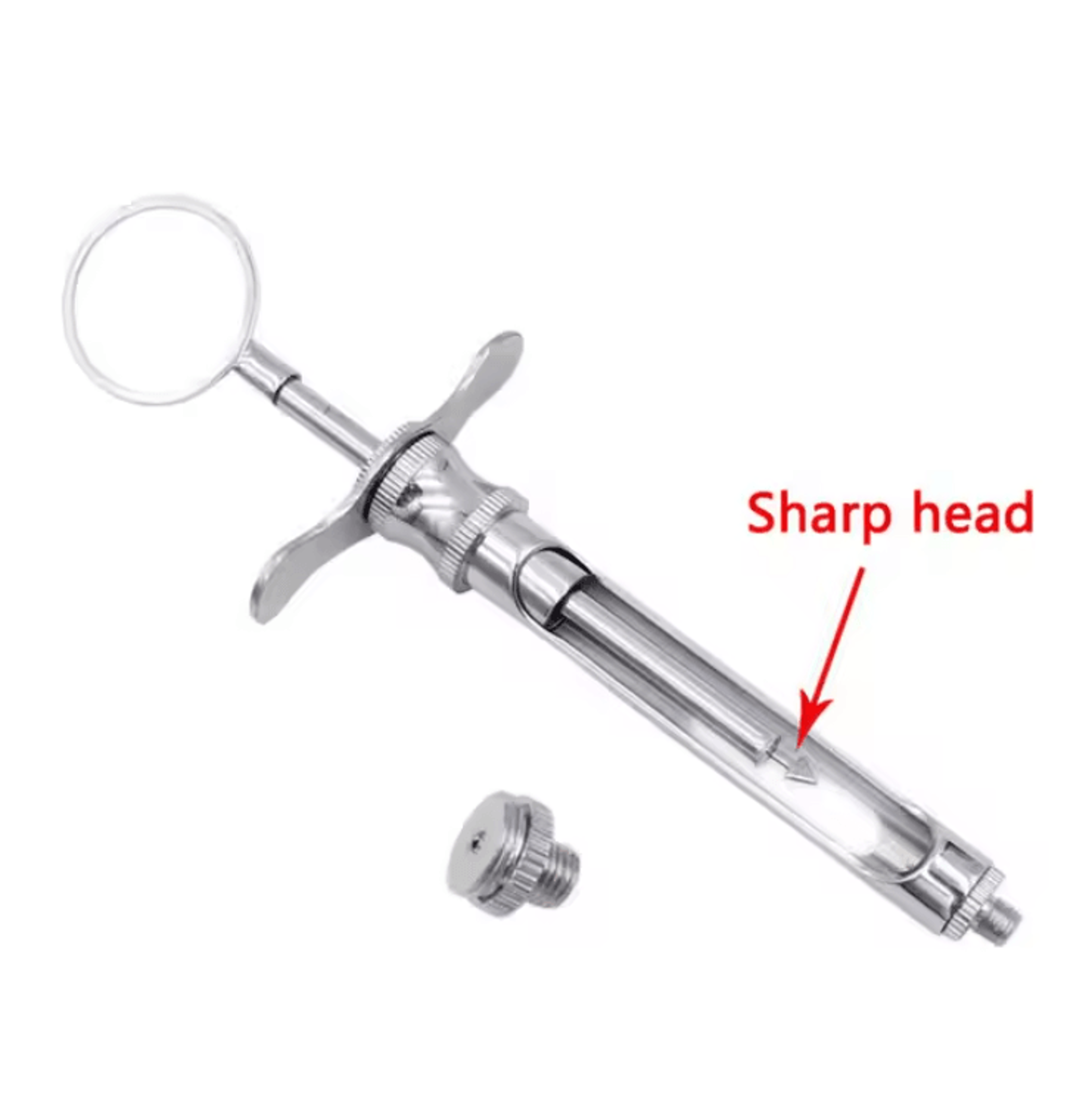 ProDent Stainless Steel Dental Aspirating Syringe 18ML For Precision Injections 2