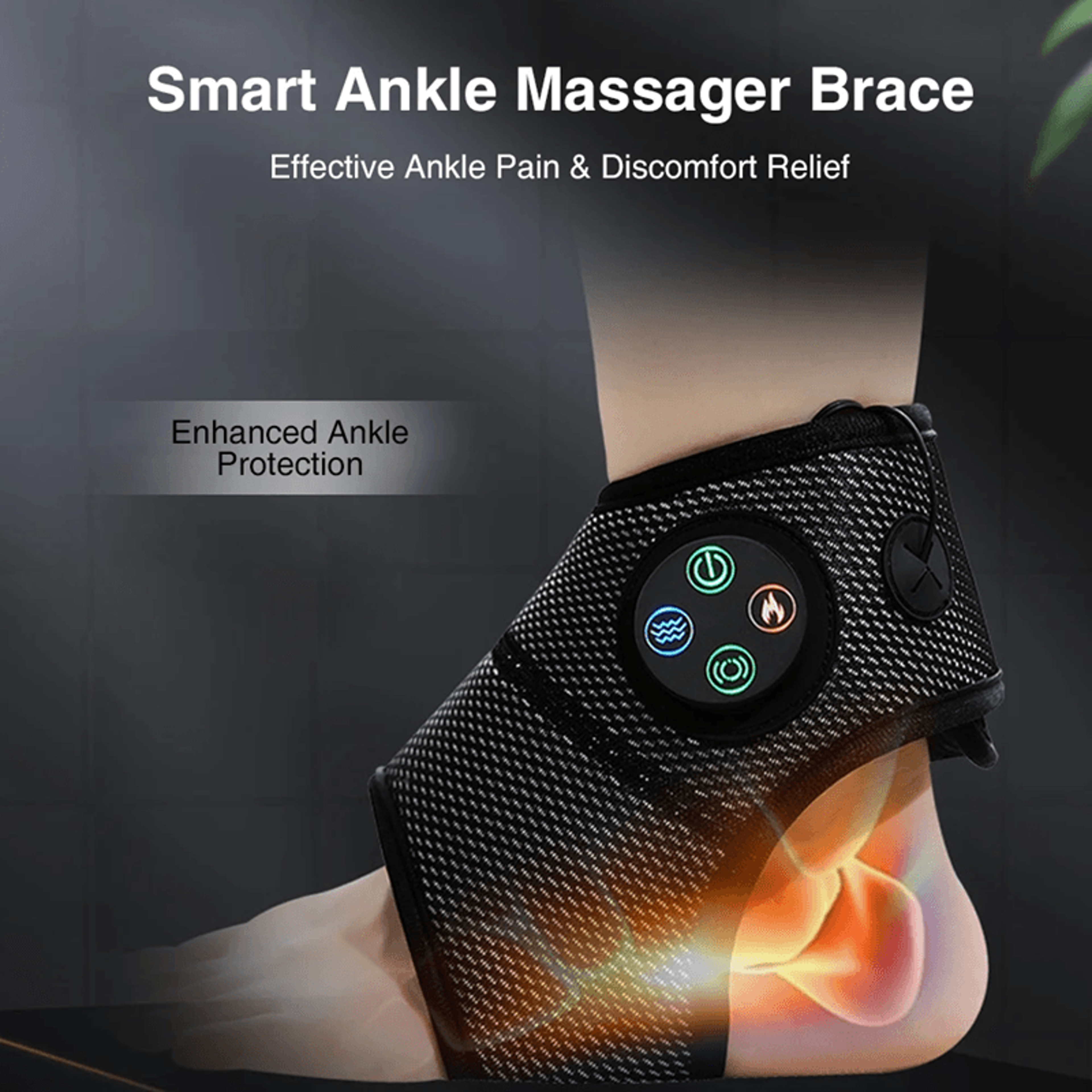 ThermaFlex Electric Foot And Ankle Massager Wrap 3