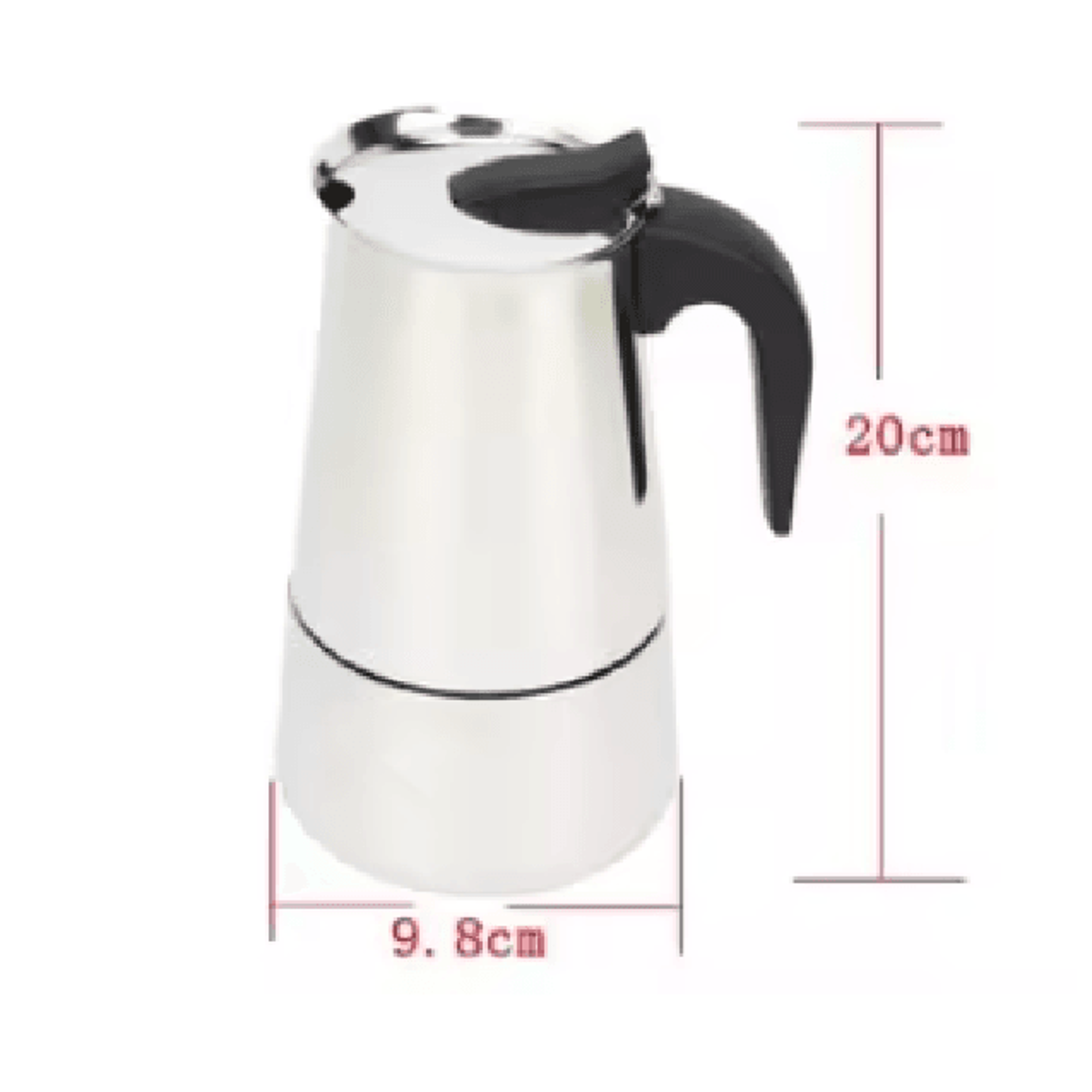 BrewMaster Classic Stovetop Coffee Maker 4