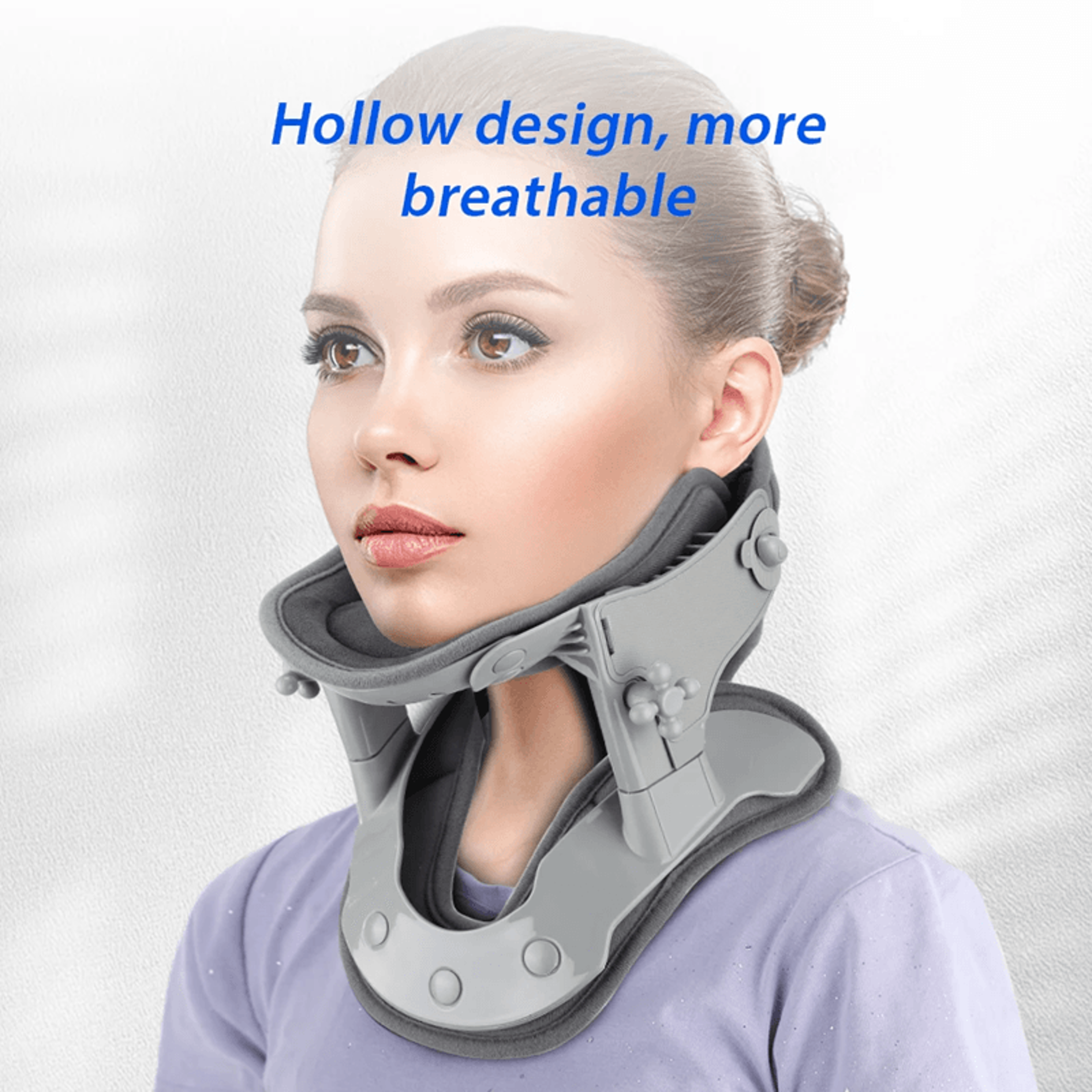 VertePro Heating Cervical Traction Collar 5