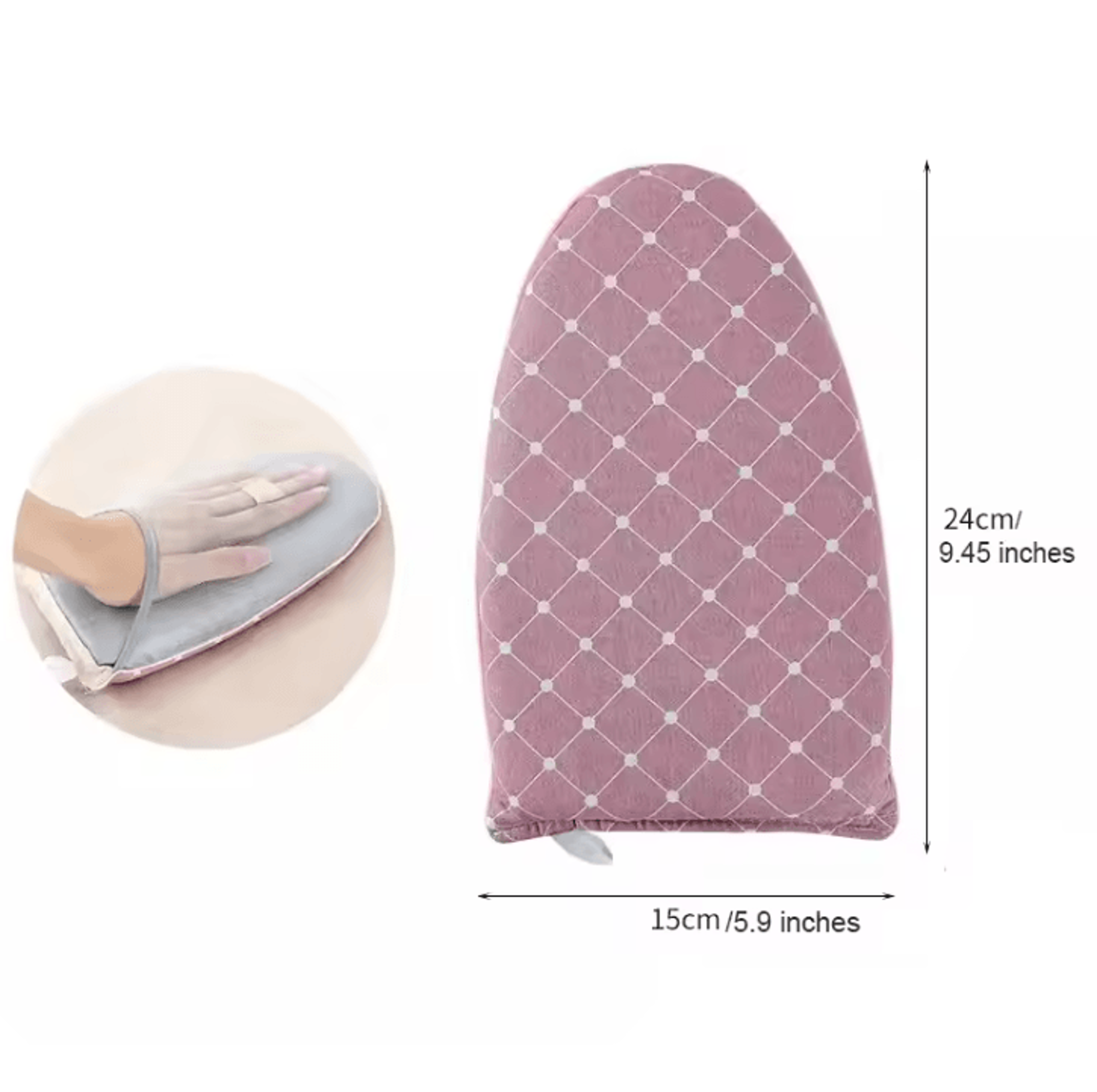 PressEase Mini Ironing Board With Heat Resistant Cover And Anti Scald Gloves 5