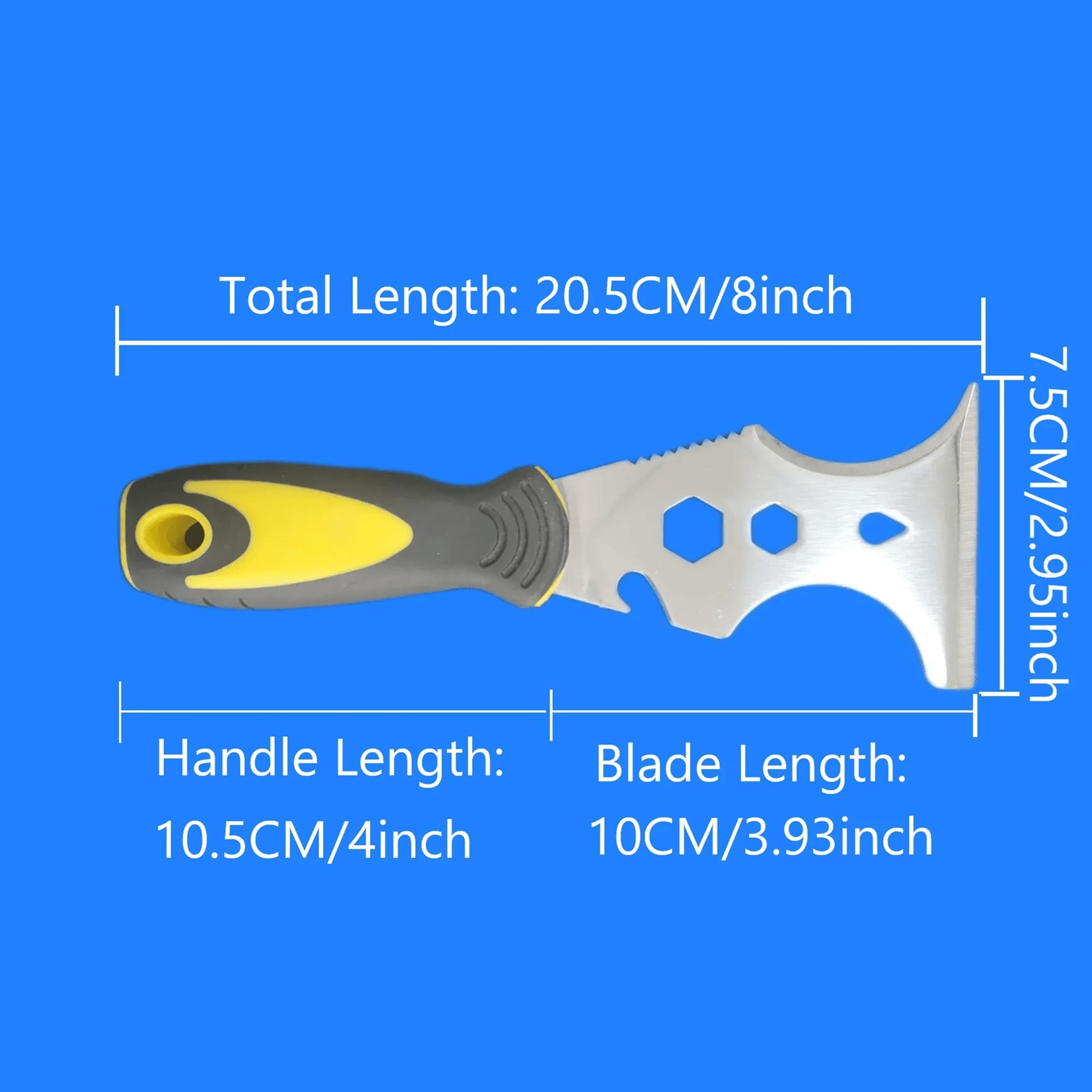 15in1 Stainless Steel MultiUse Putty Knife And Paint Scraper Tool 2