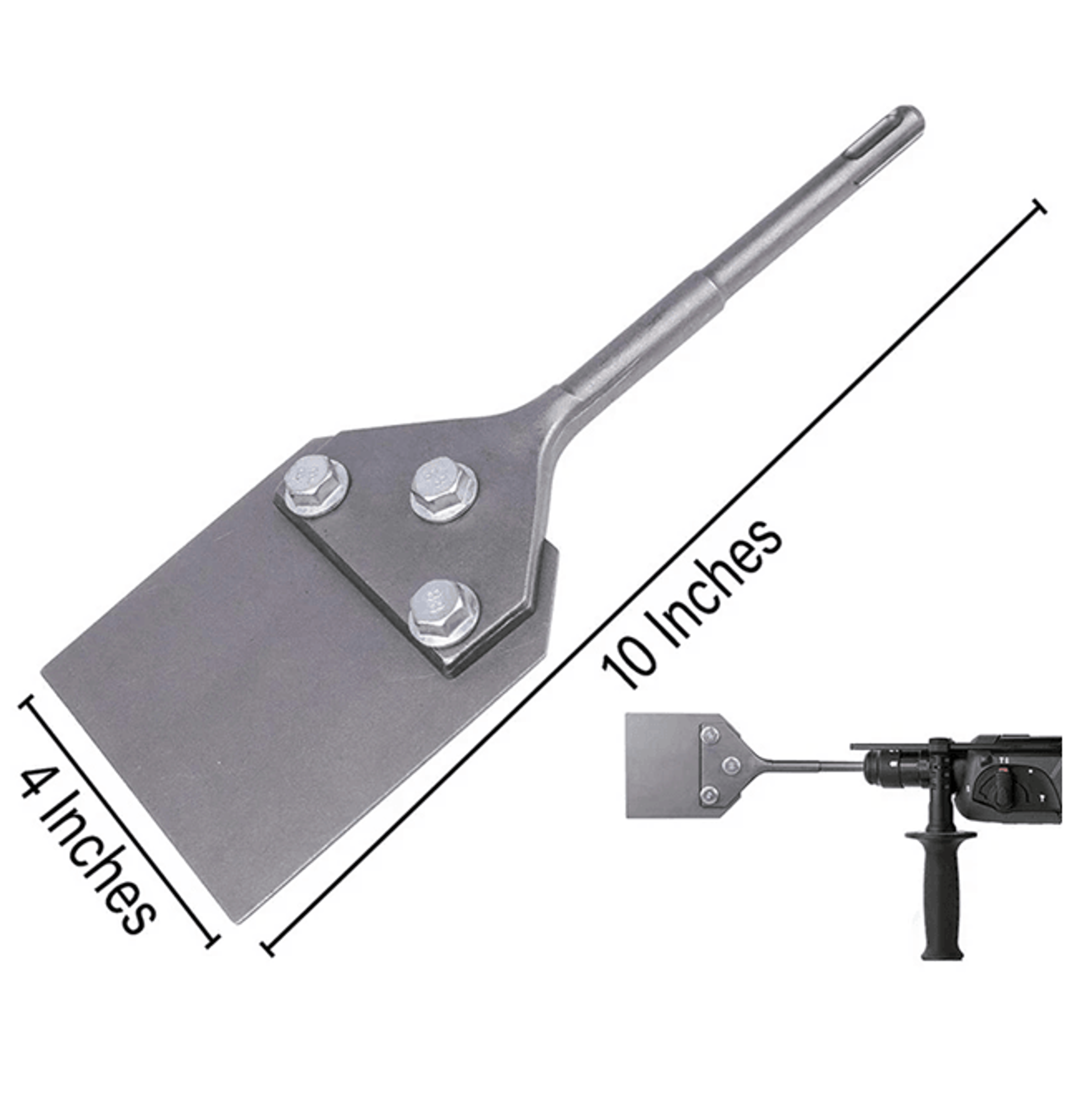 SDS Plus Alloy Steel Rotary Hammer Chisel Blade 6