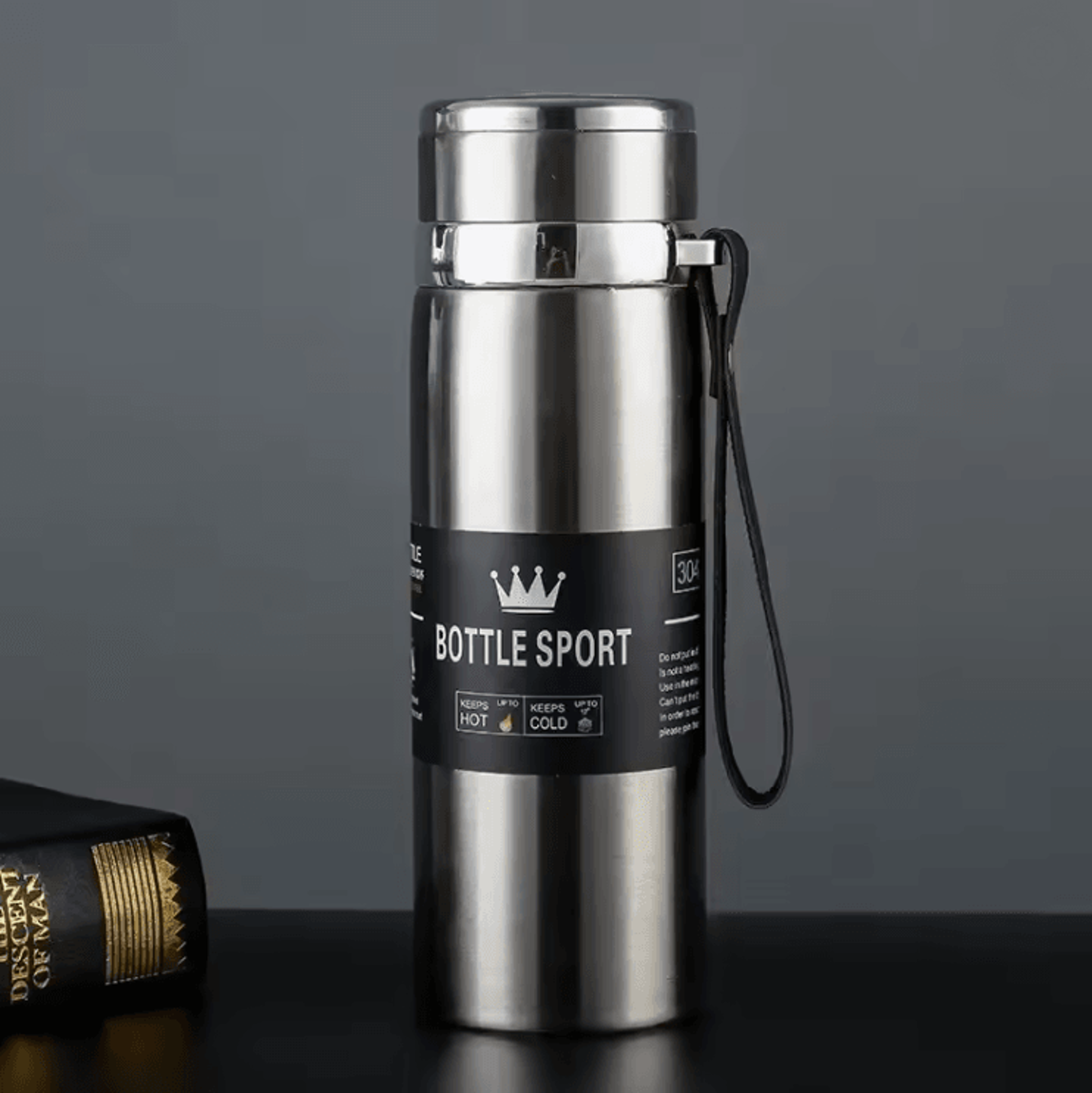 ThermoSip Stainless Steel Insulated Water Bottle 3