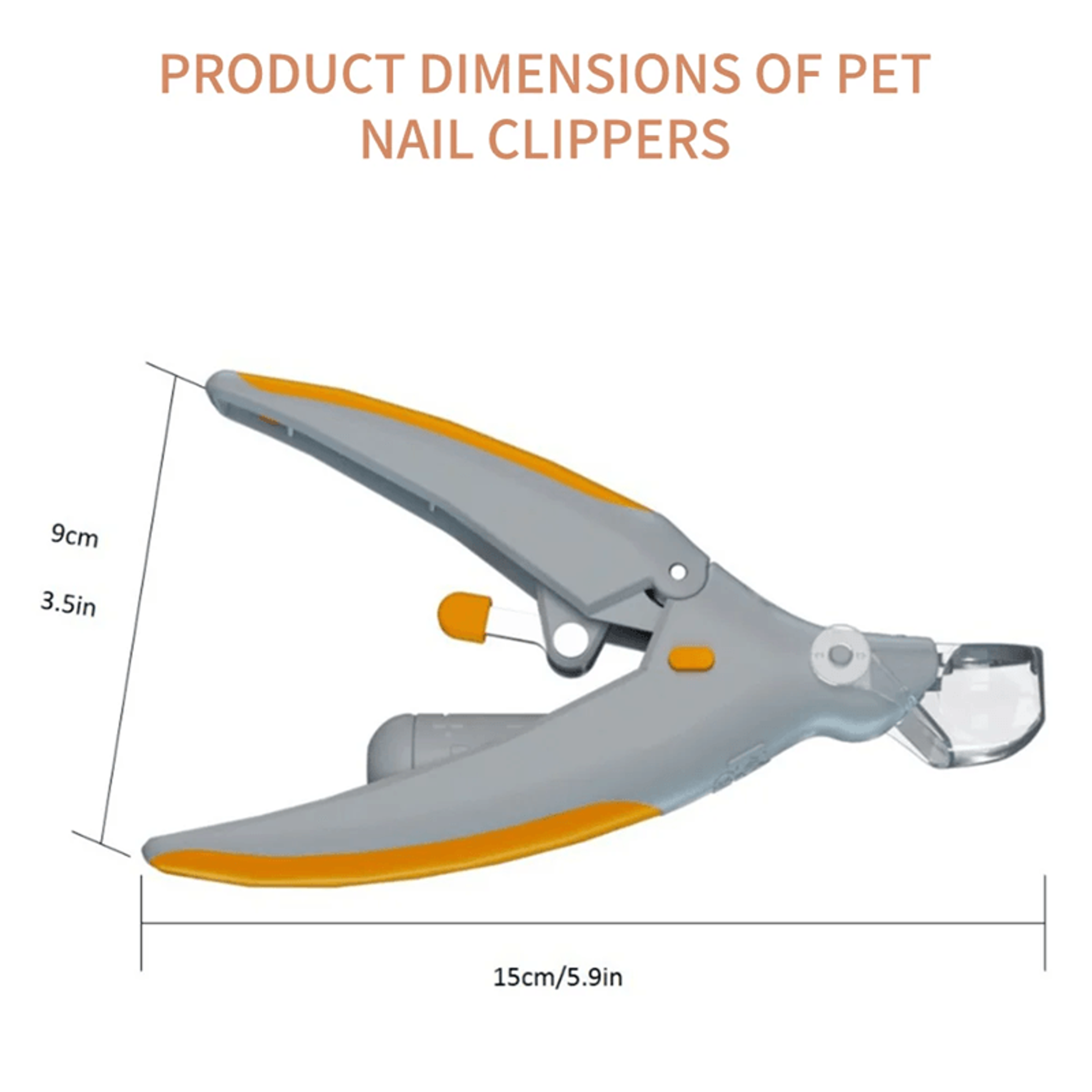 PawBright LED Pet Nail Clippers With Magnifier 2