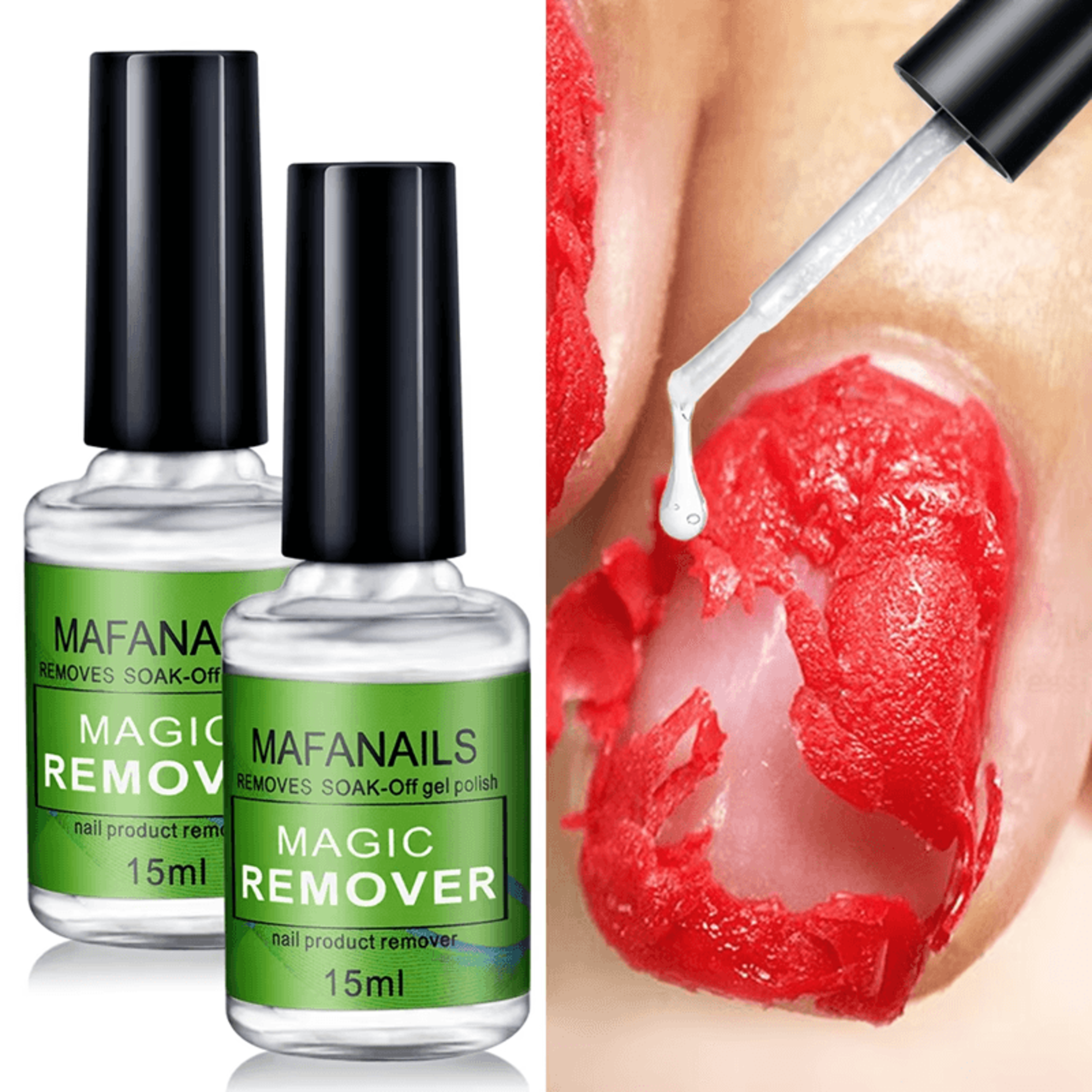MAFANAILS Magic Gel Polish Remover 15ml 2